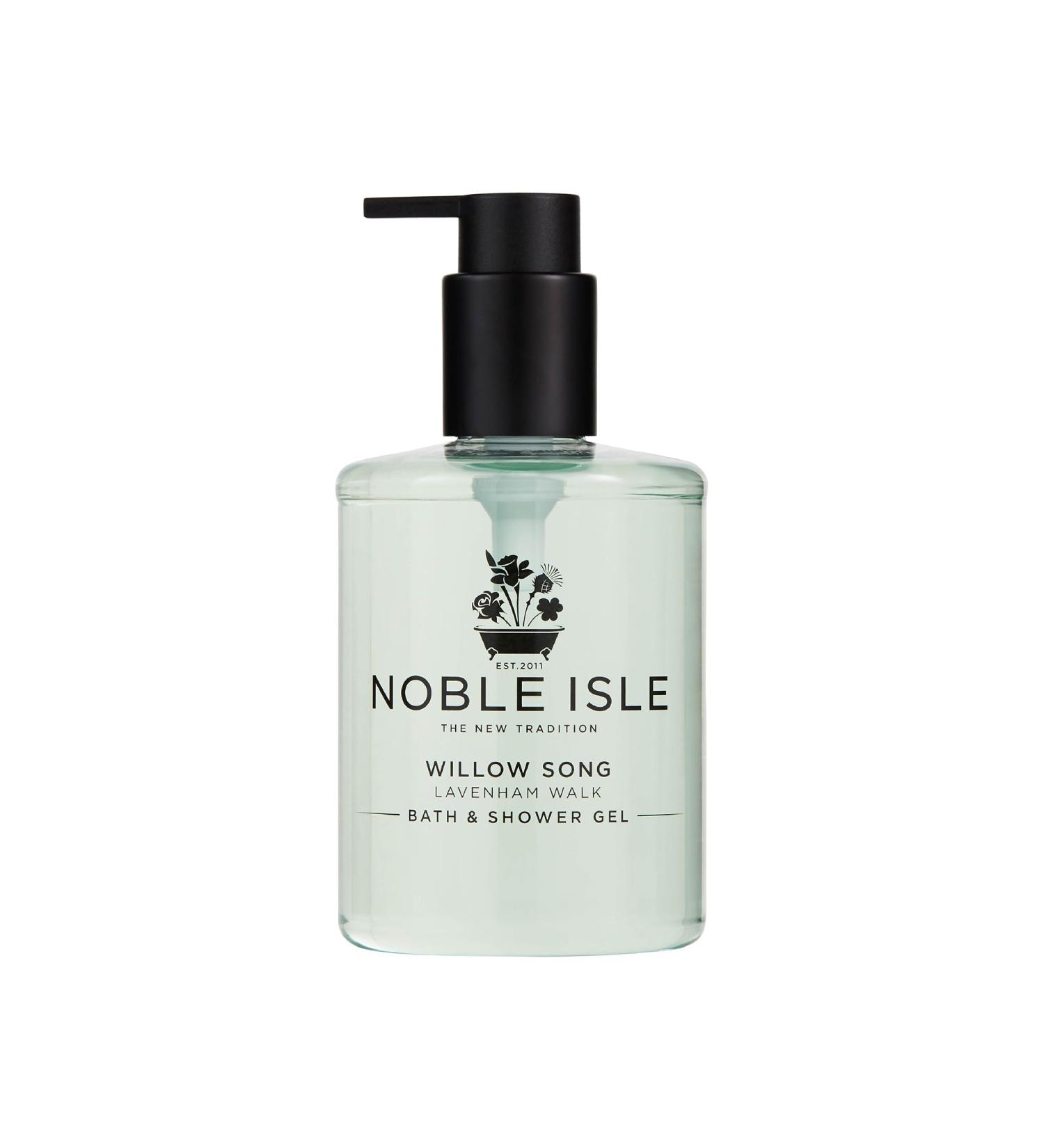 Noble Isle Willow Song Bath & Shower Gel | Luxury Body Wash for Women with Fine British Fragrance Oils | Vegan Body Wash & Paraben Free Body Wash (8.45 oz) - Buy Online on GoSupps.com