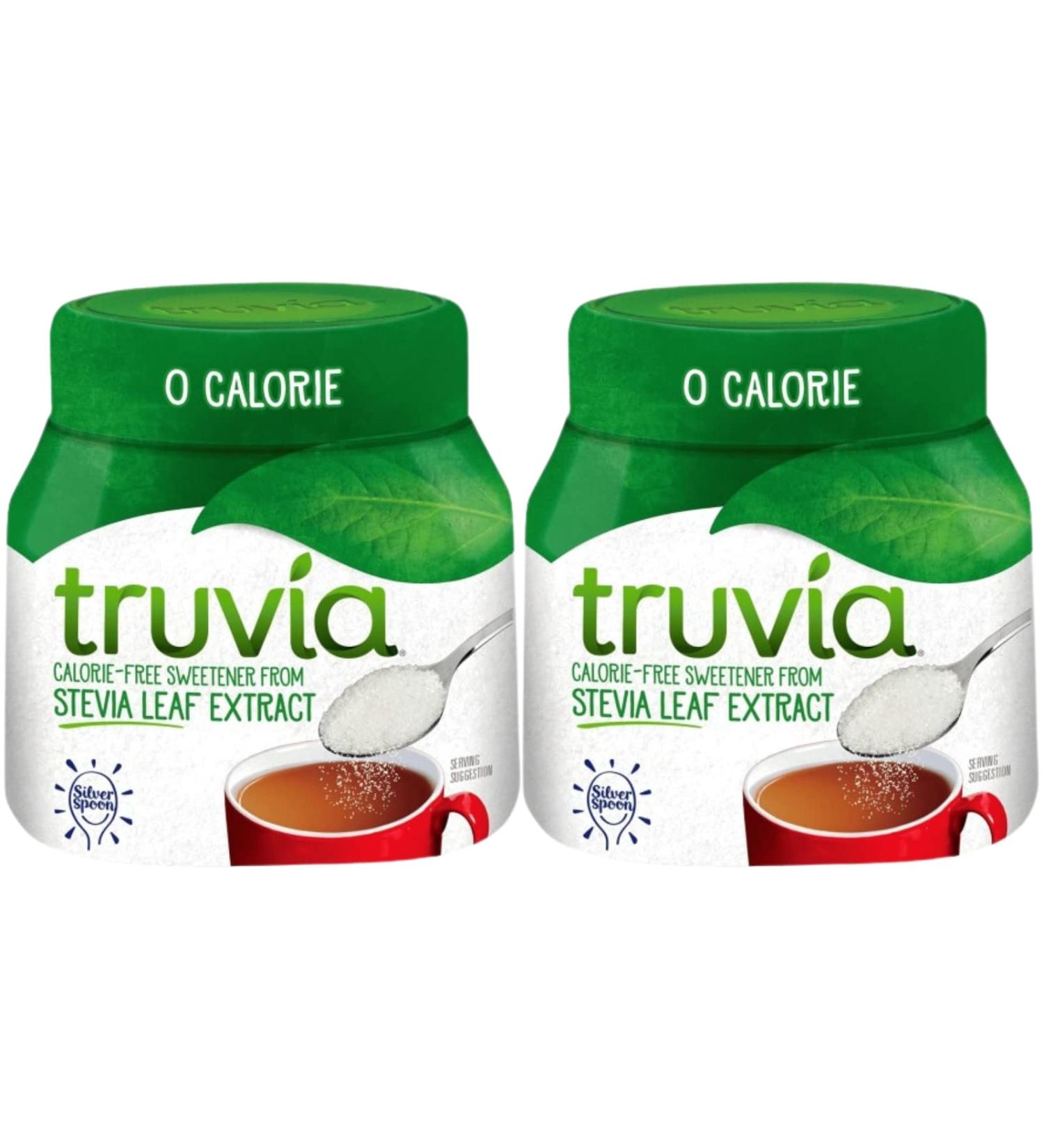 Stevia Sweetener Bundle: 2x Truvia 270g - Calorie-Free Sweetener from Stevia Leaf Extract - Buy Online on GoSupps.com