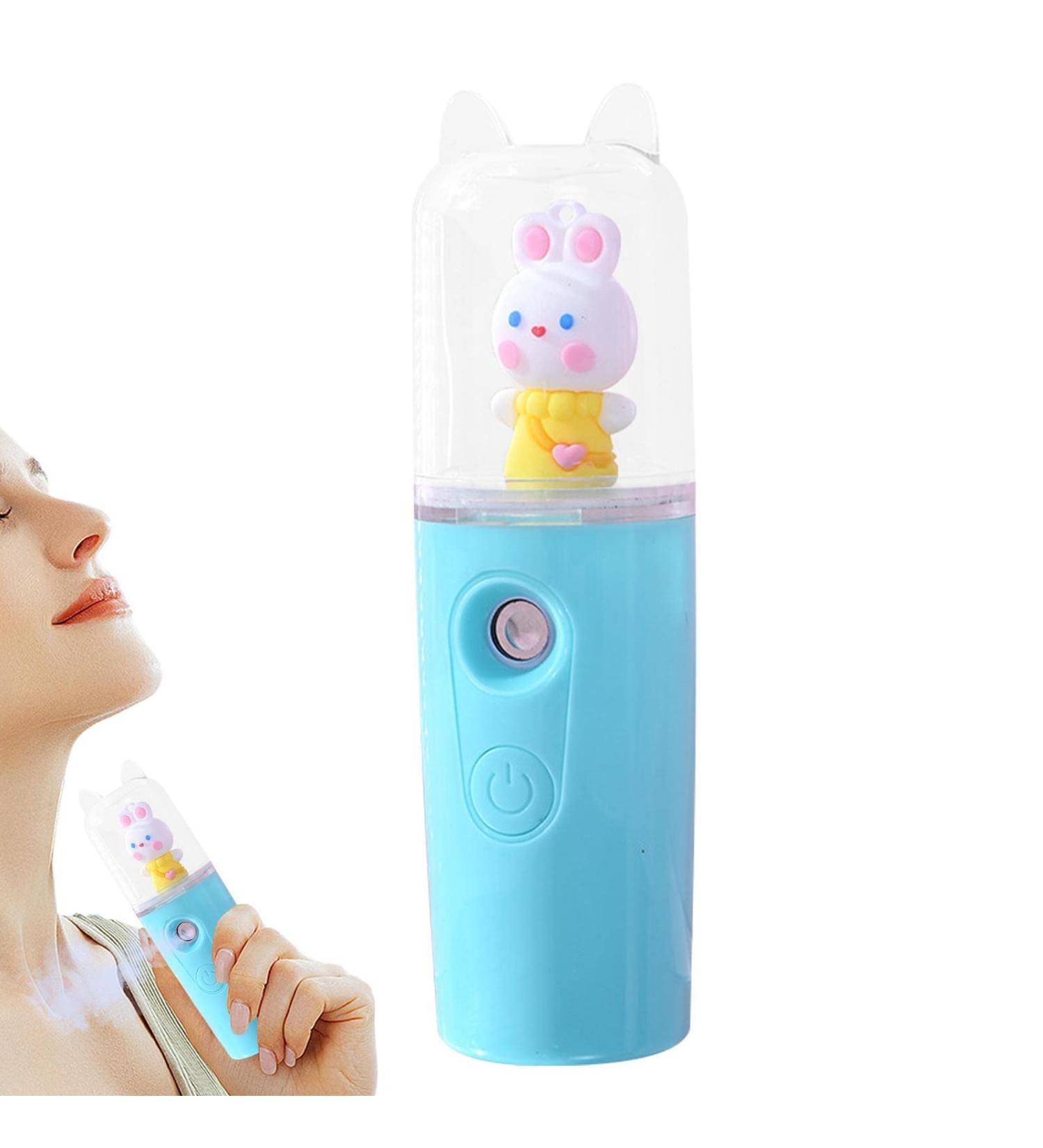 Face Mister - Handy Handheld Portable Facial Nanoes Mister Sprayer - Eyelash Aftercare Tool - Rechargeable Face Steamer for Lash Salon Make-Up & Skincare Treatments Proidl Blue - Buy Online on GoSupps.com