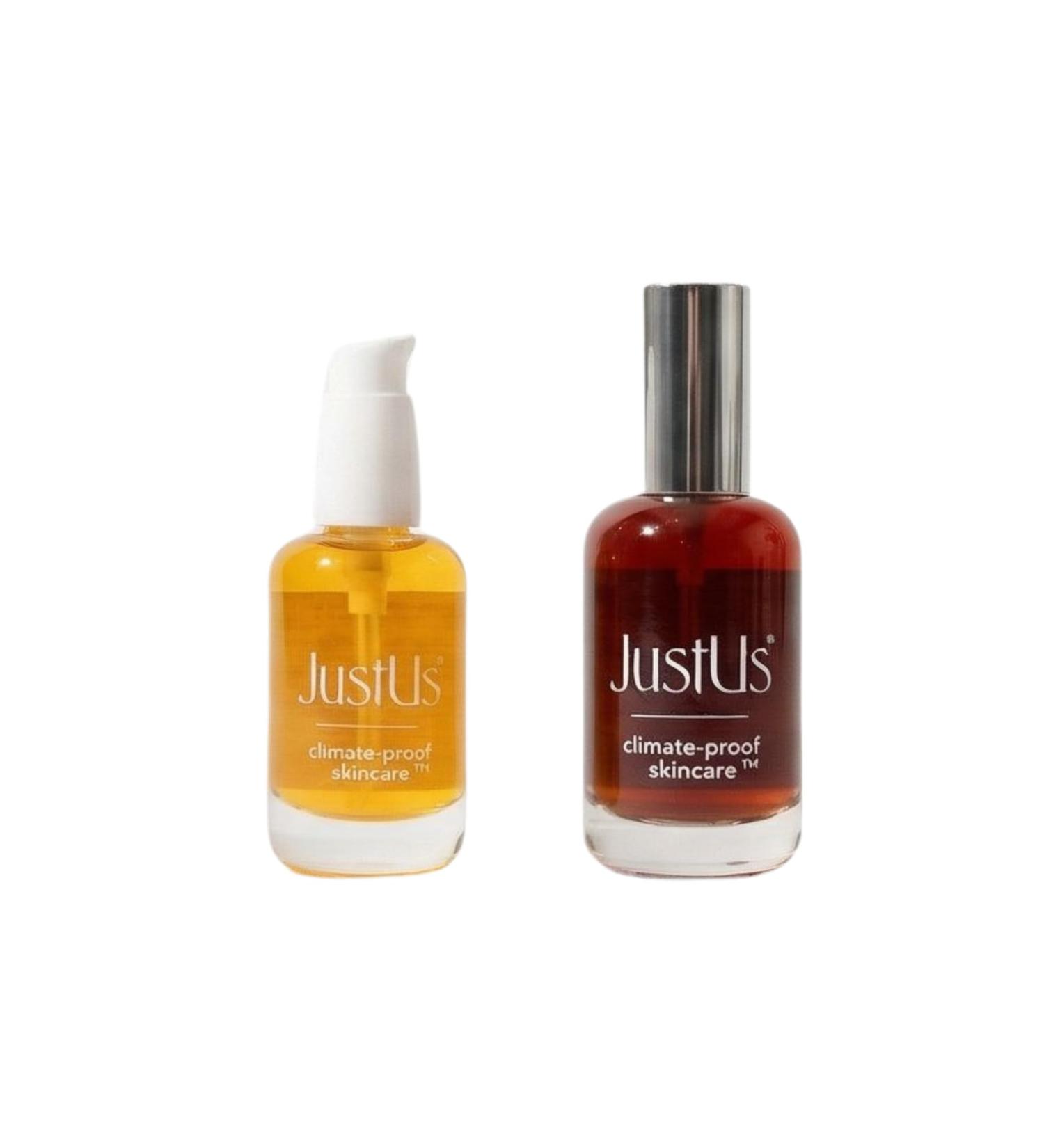 GLOW & HYDRATE SET - Potent Vitamin C Face Oil Serum + Anti Aging Serum Mist for supple radiant skin every day - Buy Online on GoSupps.com