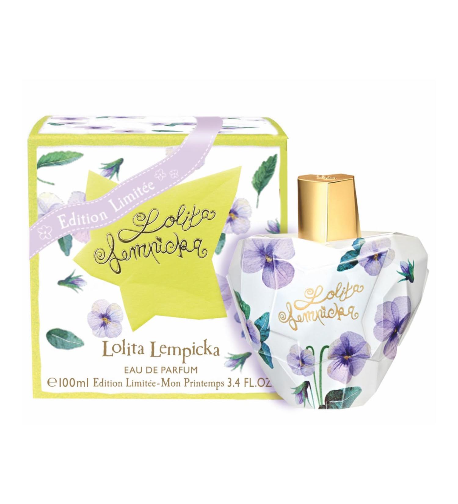 Lolita Lempicka Mon Premier Ladies - Eau De Parfum Spray For Women - Notes of Licorice Violet & Anise - Limited Edition Mon Printemps Monet Style Bottle - 3.4 Oz - Buy Online on GoSupps.com