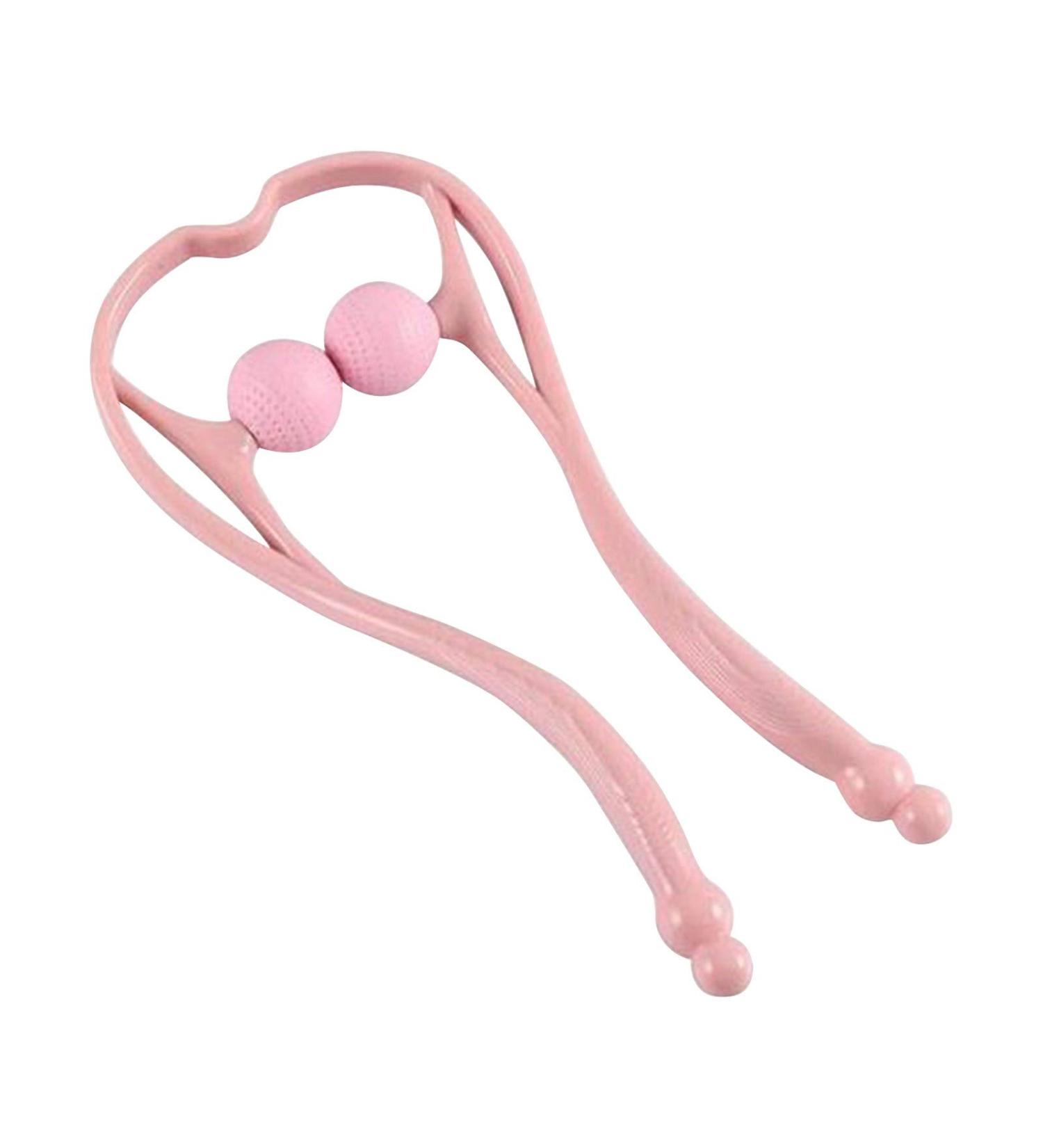 Clicitina Massager-Fitness & Yoga Equipment for the multifunctional instructions of the neck relaxing massage massage GBD98 (Pink One Size) pink unit size
