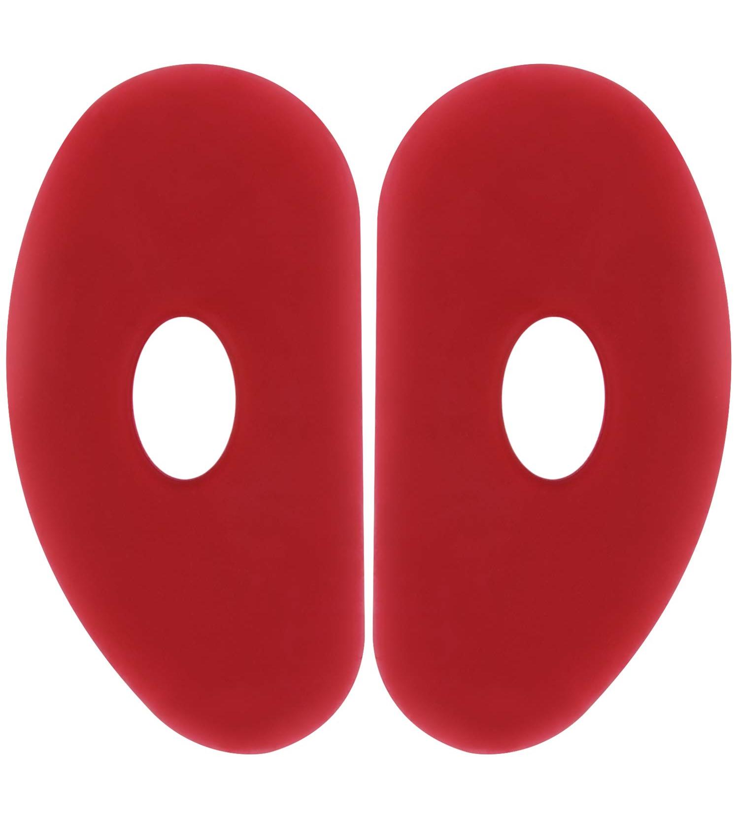 Soft Rib Tool Pack of 2 for Pottery & Clay - Red Shaping Tool for Sculpting & Smoothing Clay Surfaces - Buy Online on GoSupps.com