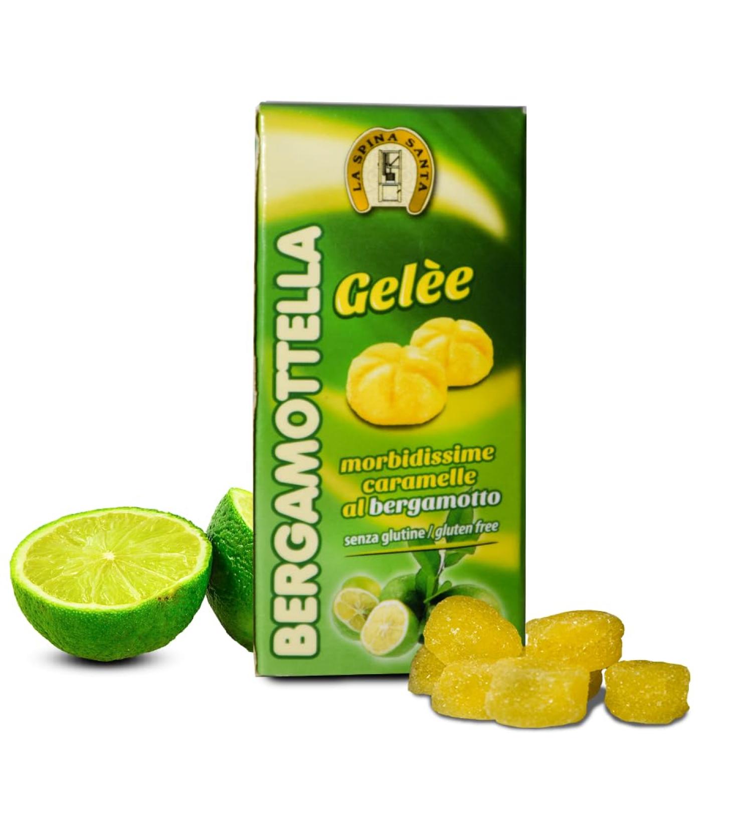 La Spina Santa Bergamottella Candy Bergamot, Sweet jelly, gluten free 75g