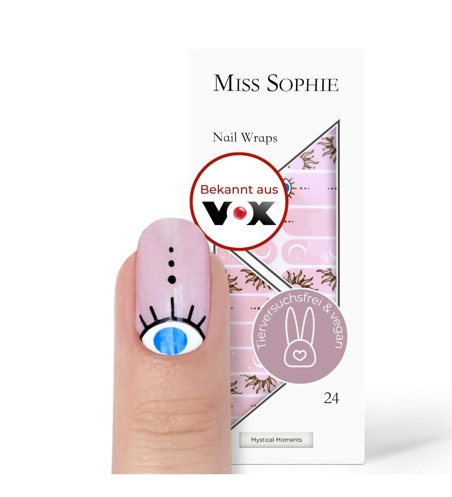 Buy Original Miss Sophie Nail Foils Boho Babe | 24 Ultra-Thin Nail Stripes for Mystical Moments | Perfect for Natural Acrylic Gel & Shellac Nails - International Shipping Available - Buy Online on GoSupps.com