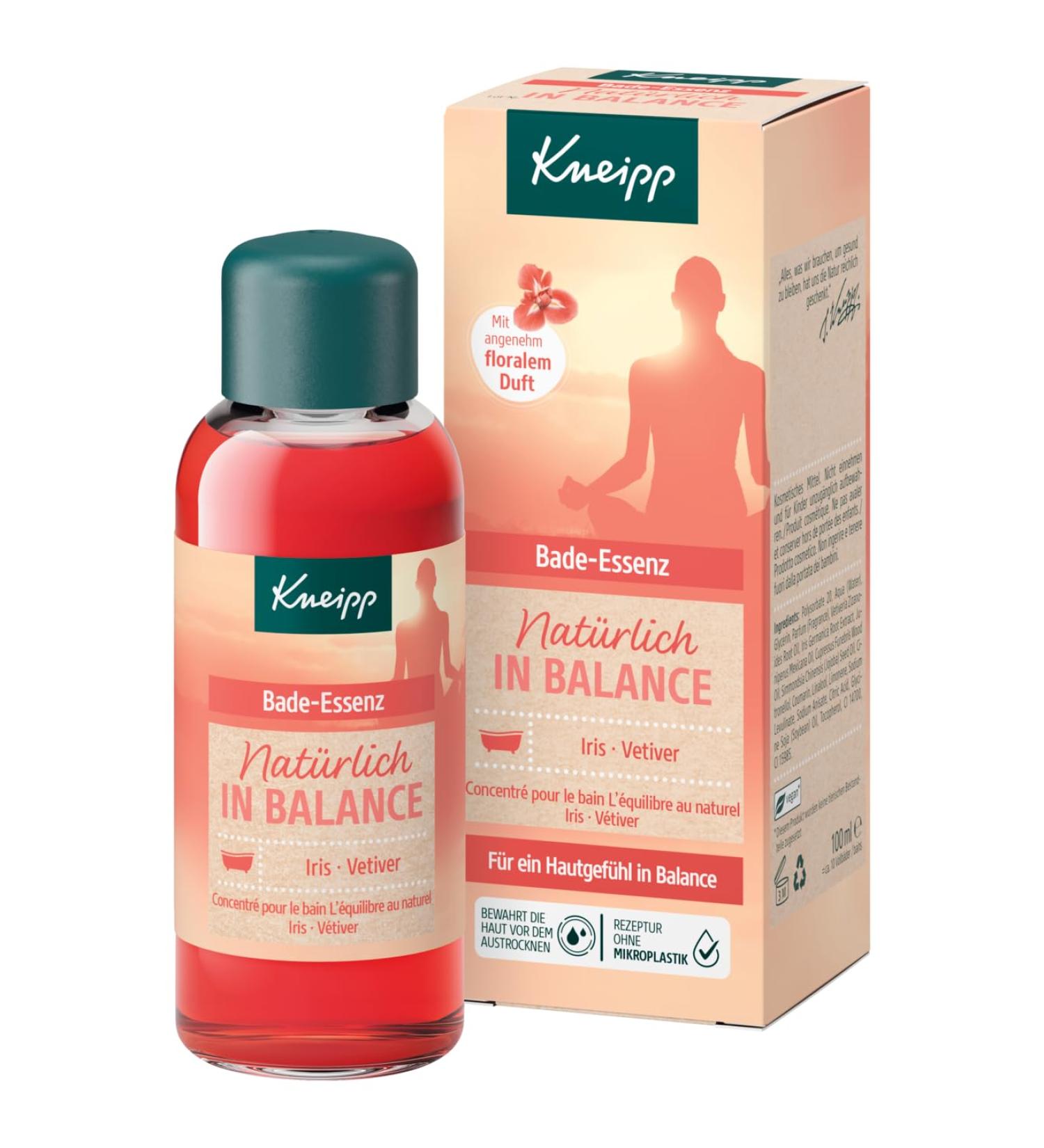 Kneipp Rhodiola Rosea Natural Bath Essence with Natural Organic Extract of Rhodiola Rosea Medicinal Plant for Stimulating and Stress Reducing Effect 100ml - Buy Online on GoSupps.com