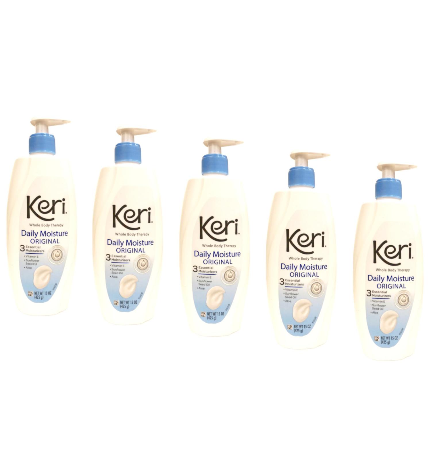 Keri Original Daily Moisture 15 oz (Pack of 5) - Buy Online on GoSupps.com