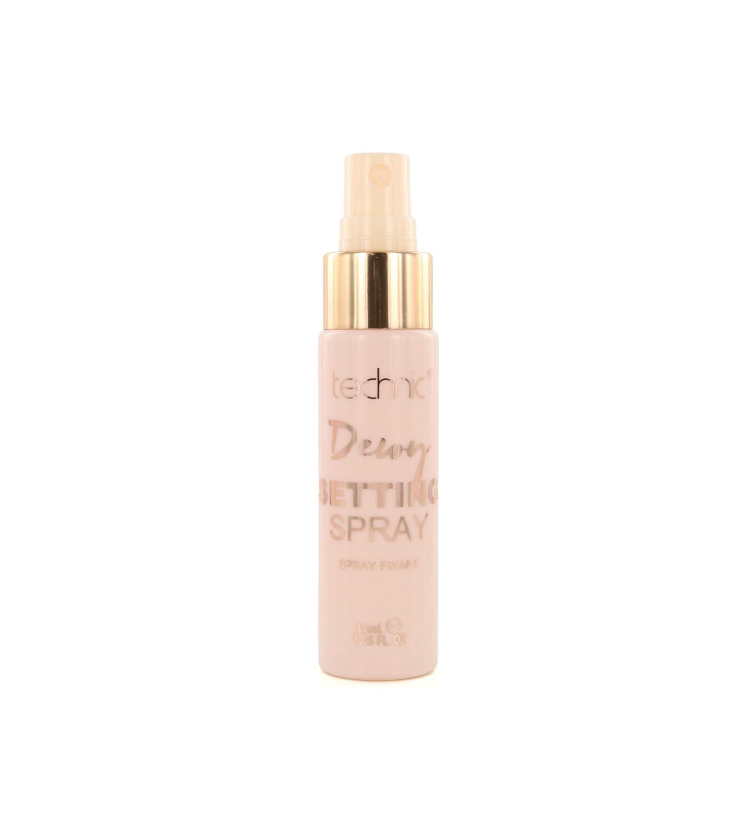 Technic Dewy Setting Spray Makeup Fixer Dewy Foundation Fixing Spray Radiant Glow