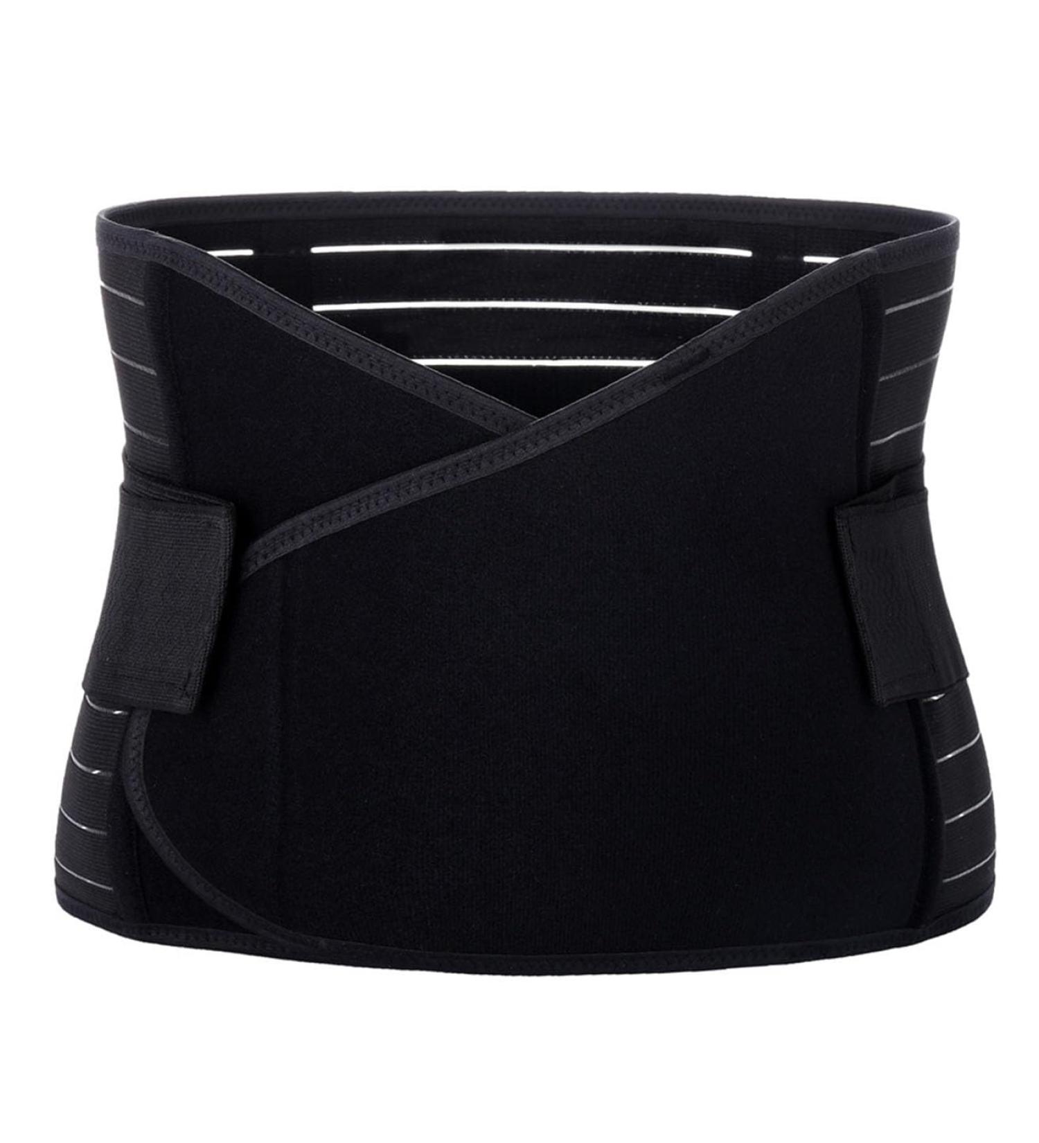 XWSM Postpartum Recovery Back Support Belt | Women s Lumbar Spine Decompression | Black M/Medium | Abdominal Weight Loss Aid - Buy Online on GoSupps.com