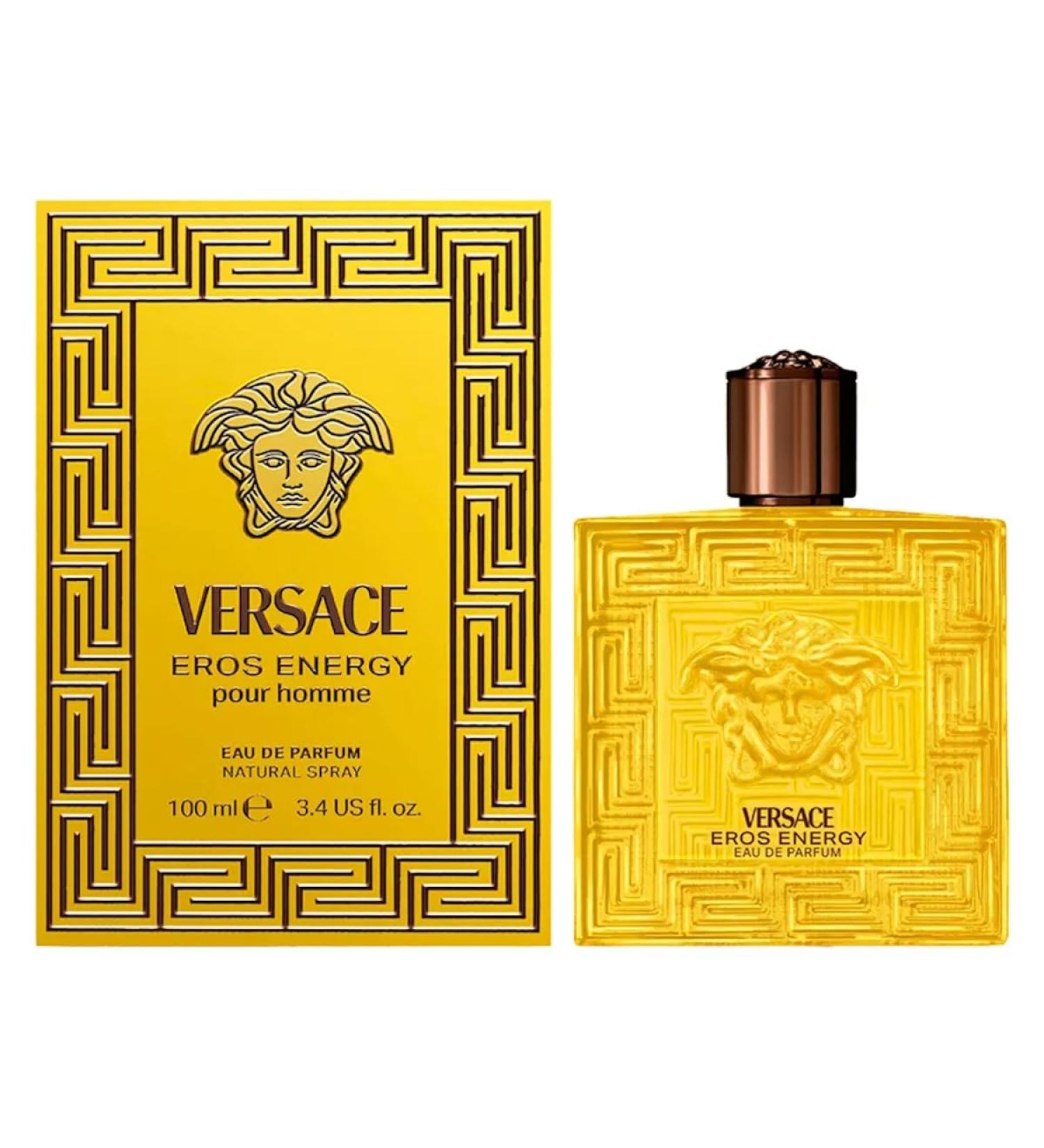Versace Eros Energy Pour Homme Eau De Parfum Spray 3.4 Ounce 3.4 Fl Oz (Pack of 1)