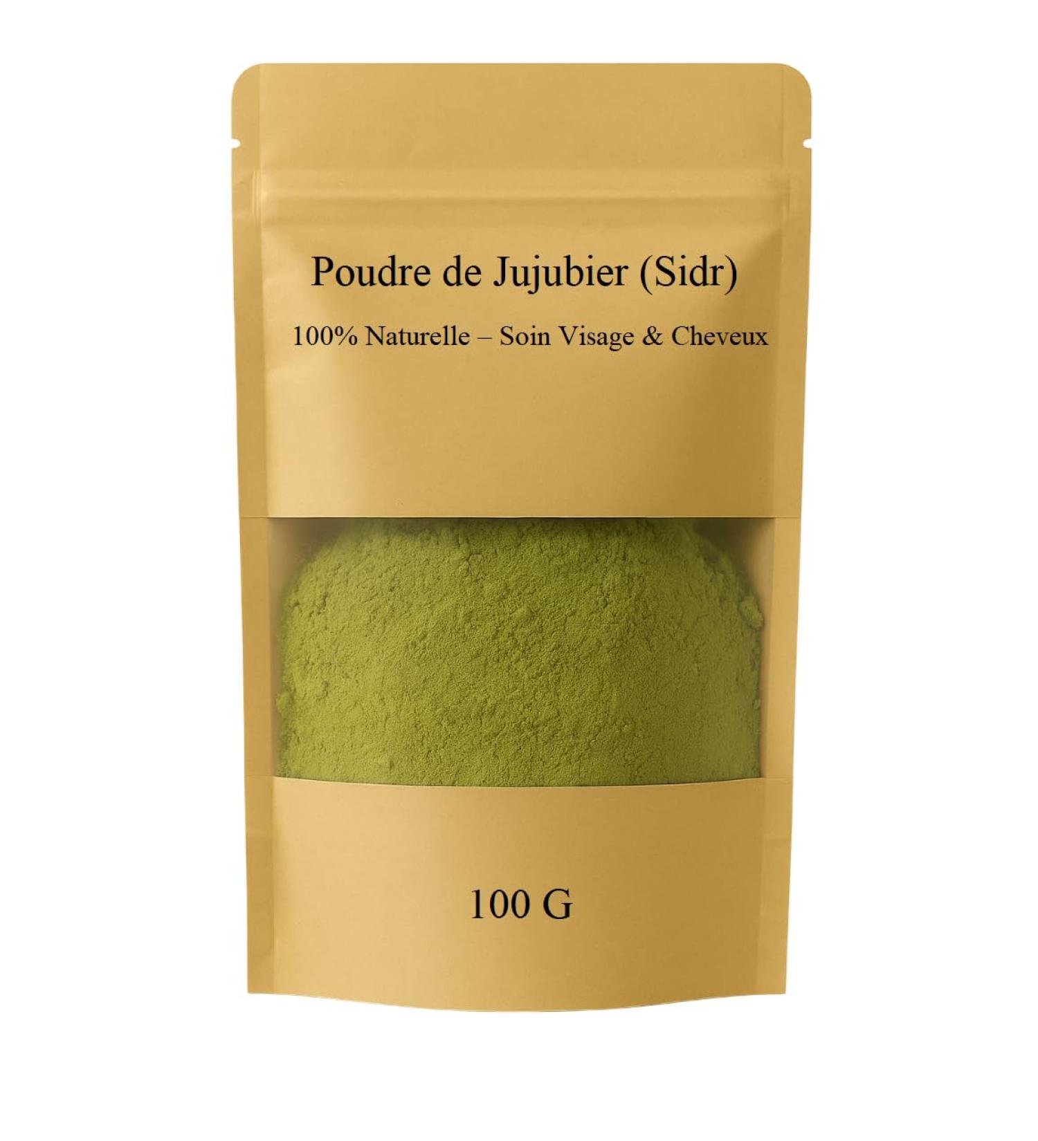 artisanberbere Jujube Sidr powder 100 g natural care from Morocco hair face body cleansing antiitch antidandruff organic cosmetics alternative to ghassoul - Buy Online on GoSupps.com