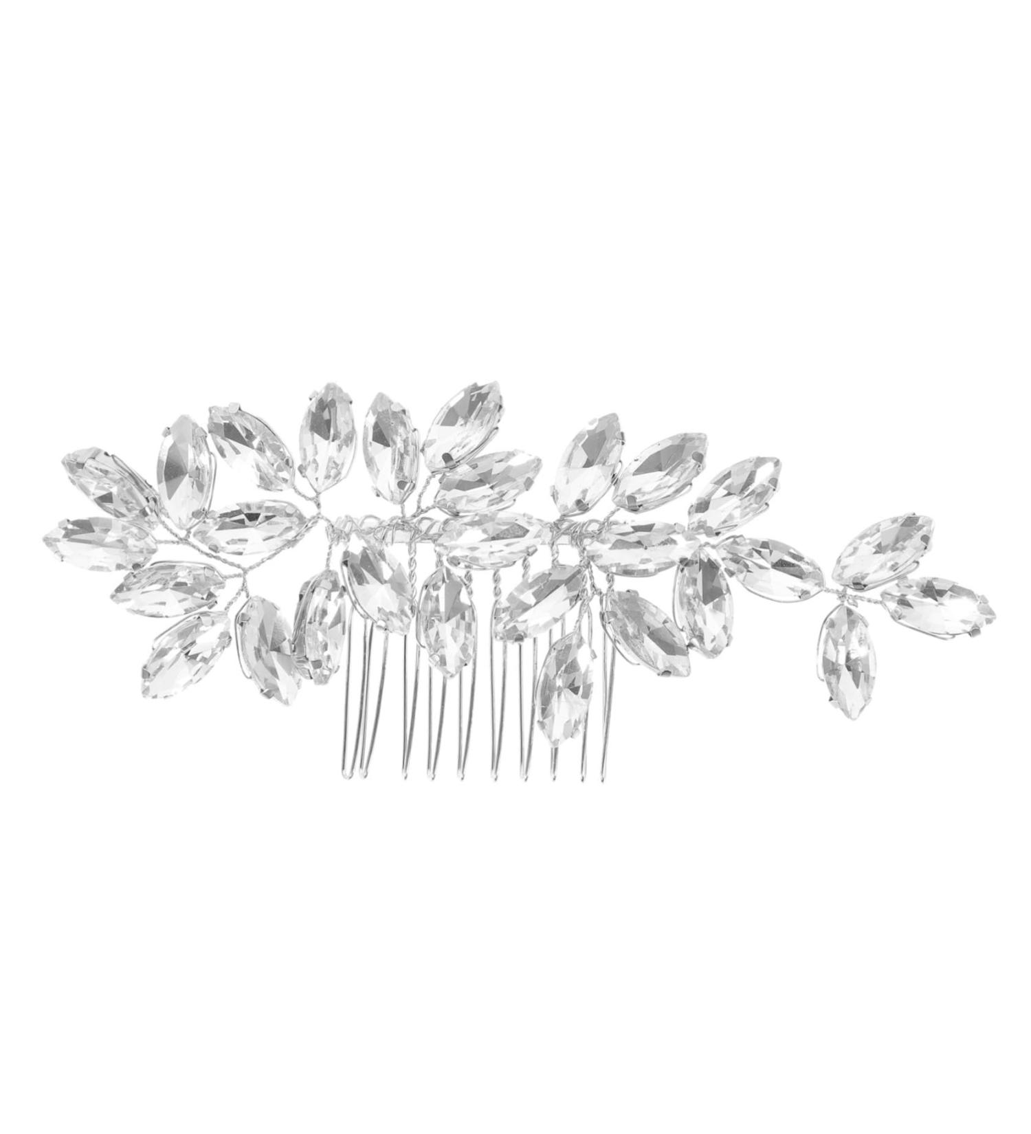 Didiseaon Crystal Hair Accessories Tiara Hair Clips Rhinestone Bobby Pins Hair Barrettes Hair Pin Bridal Hair Comb Bride Hair Accessories Rhinestone Hair Miss Wedding Rhinestones - Buy Online on GoSupps.com
