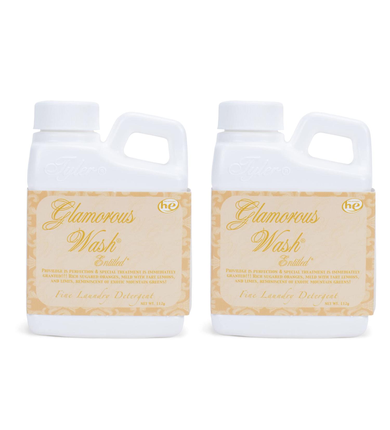 Tyler Glam Wash 4 oz Fine Laundry Detergent Pack of 2 | Premium Scented Laundry Care - International Shipping Available - Buy Online on GoSupps.com