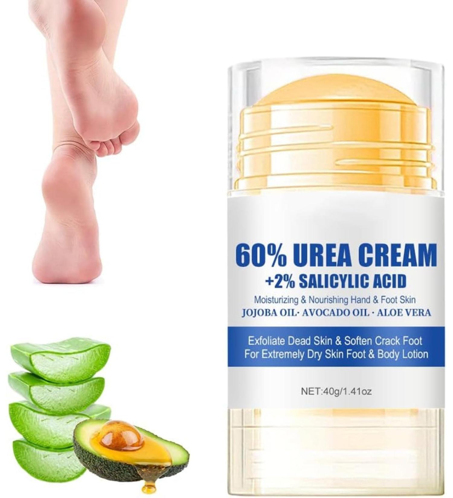  TJITGY 2025 New Urea Cream 60% + Moisturizing and Anti-Cracking Cream Repairing Cream for Feet and Hands Foot Cream for Cracked Heels and Dry Skin - Buy Online on GoSupps.com