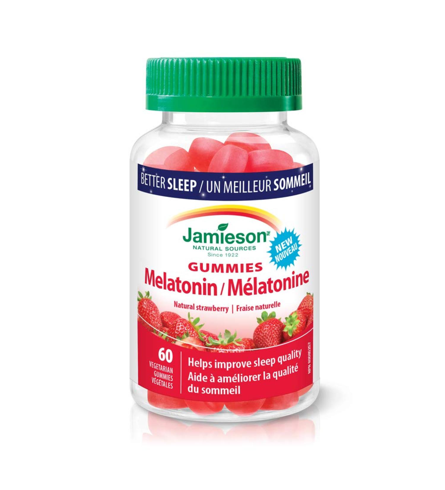 Jamieson Melatonin Gummies 60's - Buy Online on GoSupps.com