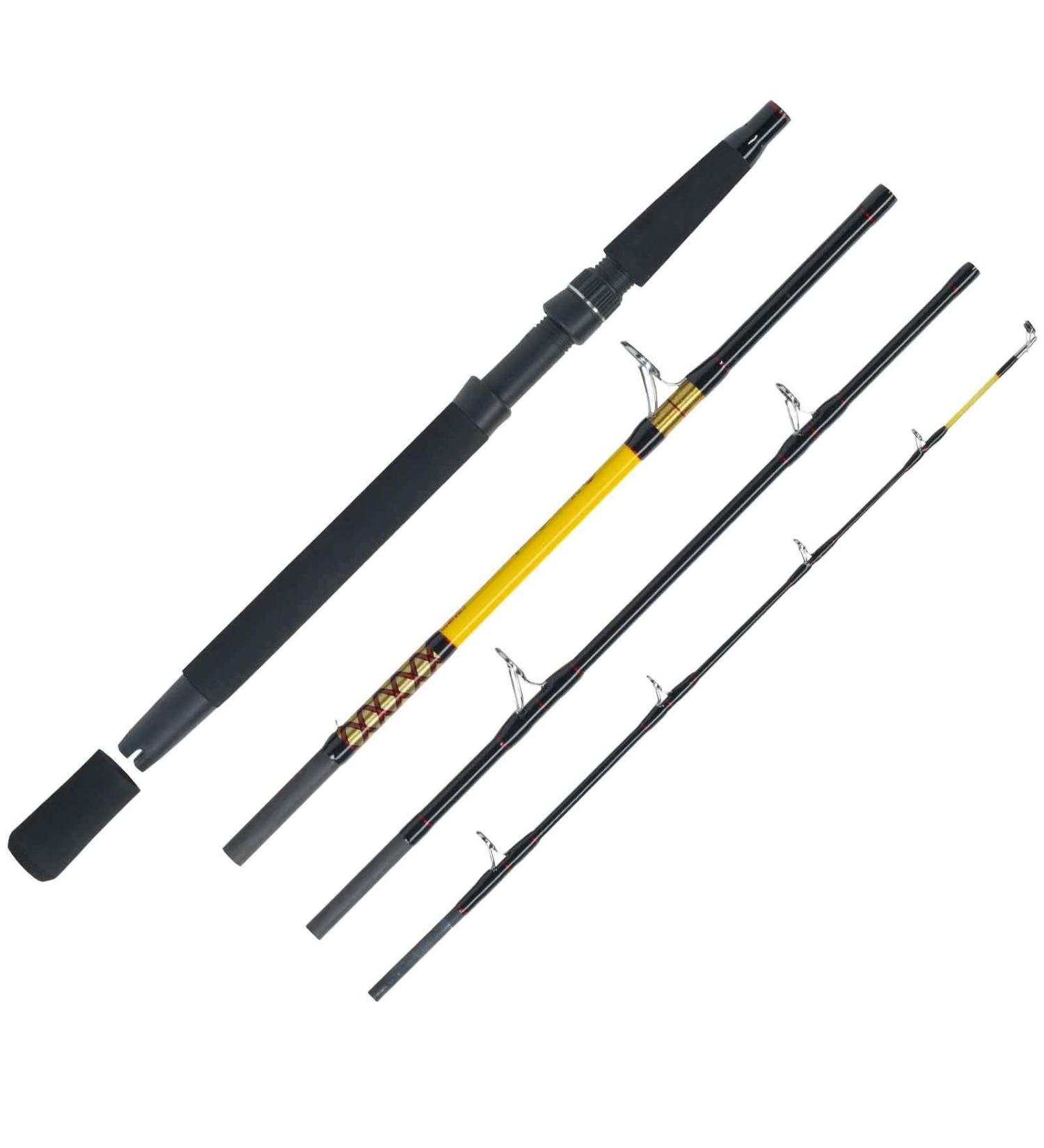 WFT Never Crack Fjordspin Travel 4 parts 2.10m 100-400g travel rod boat rod sea