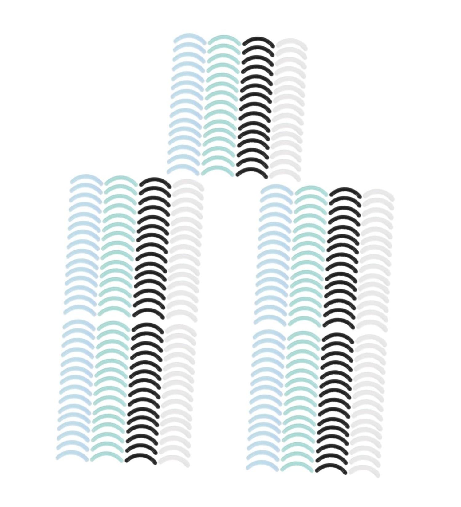 FRCOLOR 400 Pcs Eyelash Curler Pads - Silicone Hair Curlers & Replacement Clips for Perfect Lash Curling | International Shipping Available - Buy Online on GoSupps.com