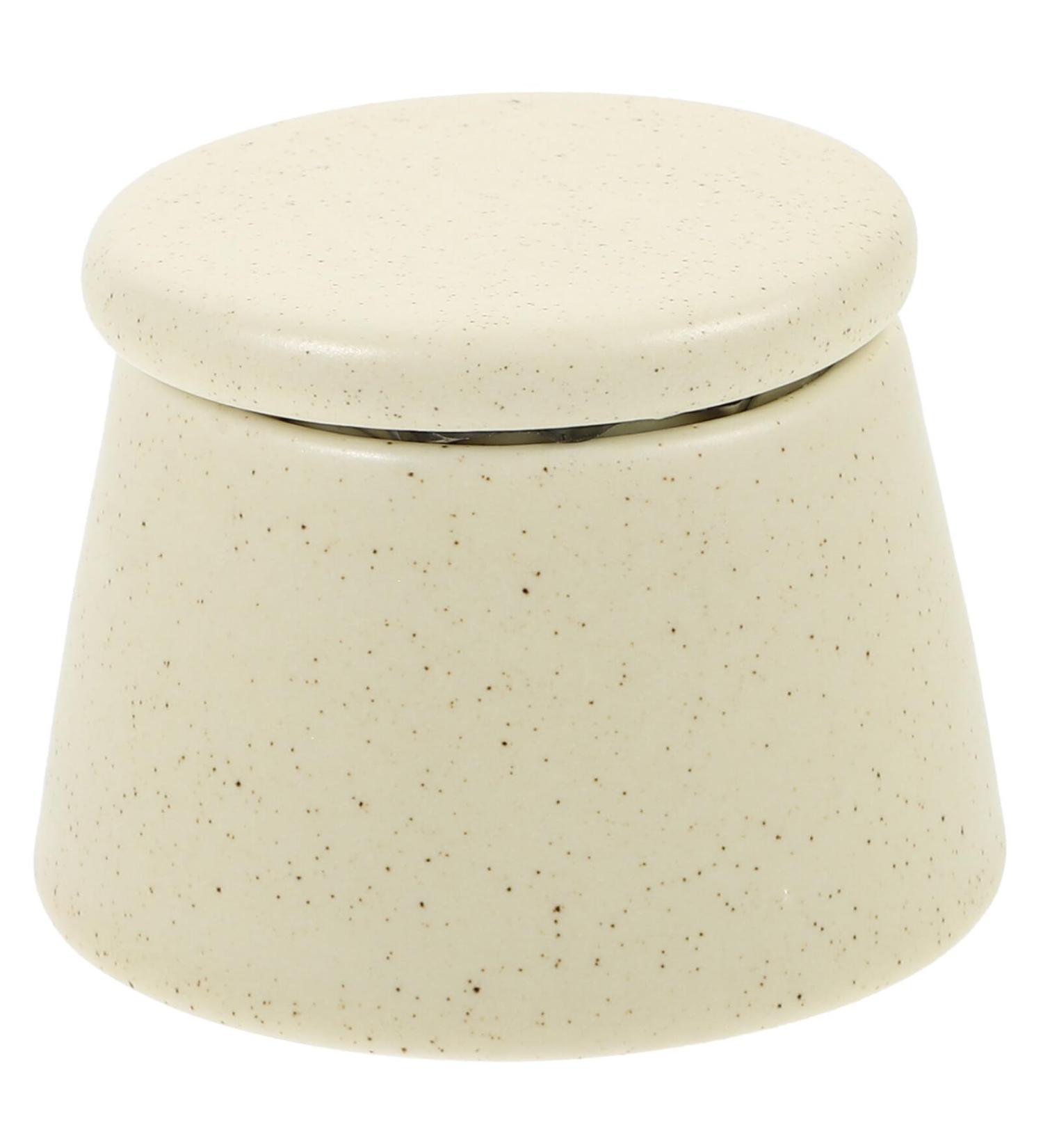 FOMIYES Ceramic Dappen Dish with Lid Nail Art Cup Bowl Washing Brush Cup DIY Manicures Tools for Mixing Acrylic Liquid Powder Supplies - Buy Online on GoSupps.com
