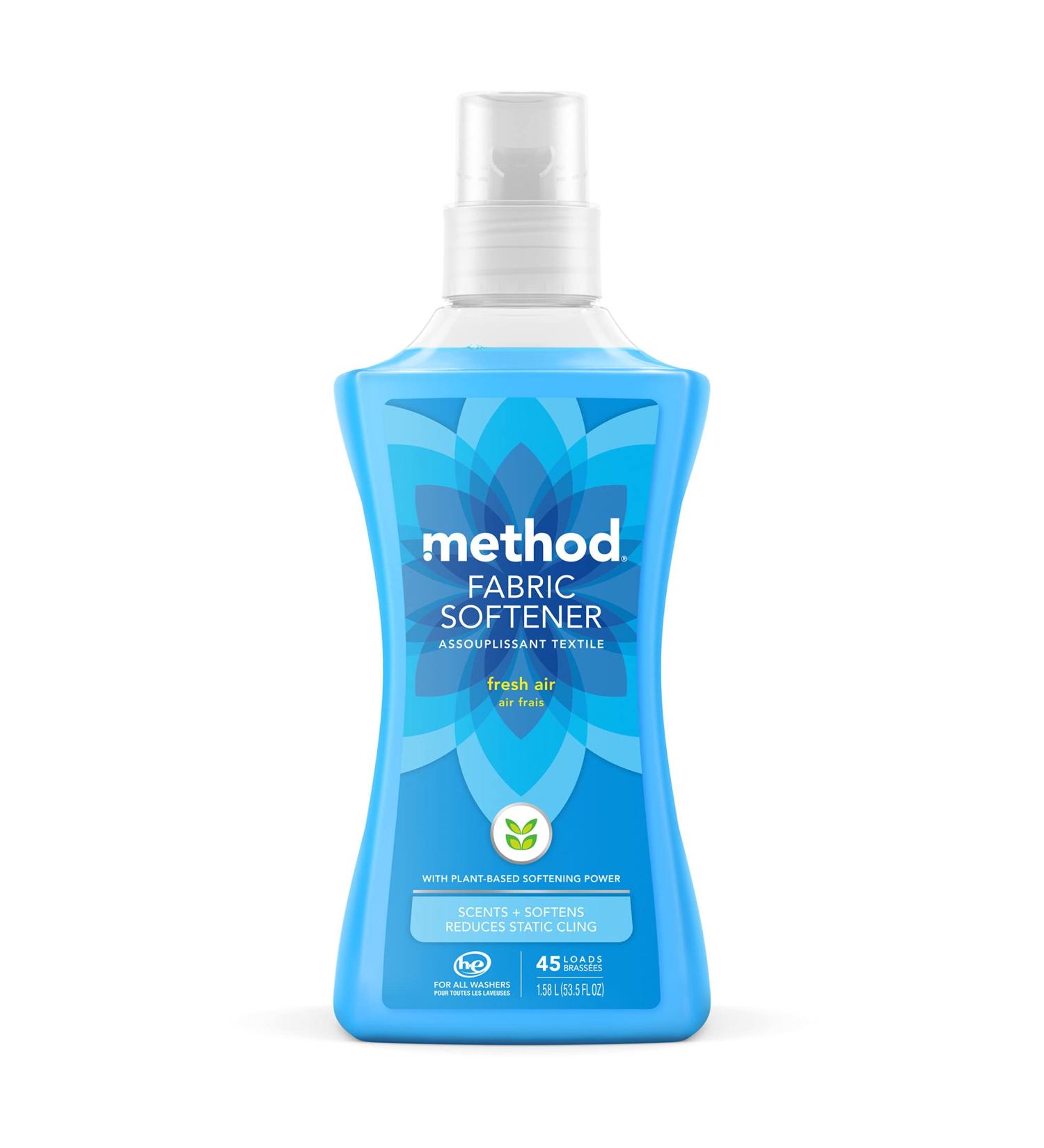 Method Fabric Softener Fresh Air 53.5oz - 45 Loads | 1 Pack - Packaging May Vary - Buy Online on GoSupps.com