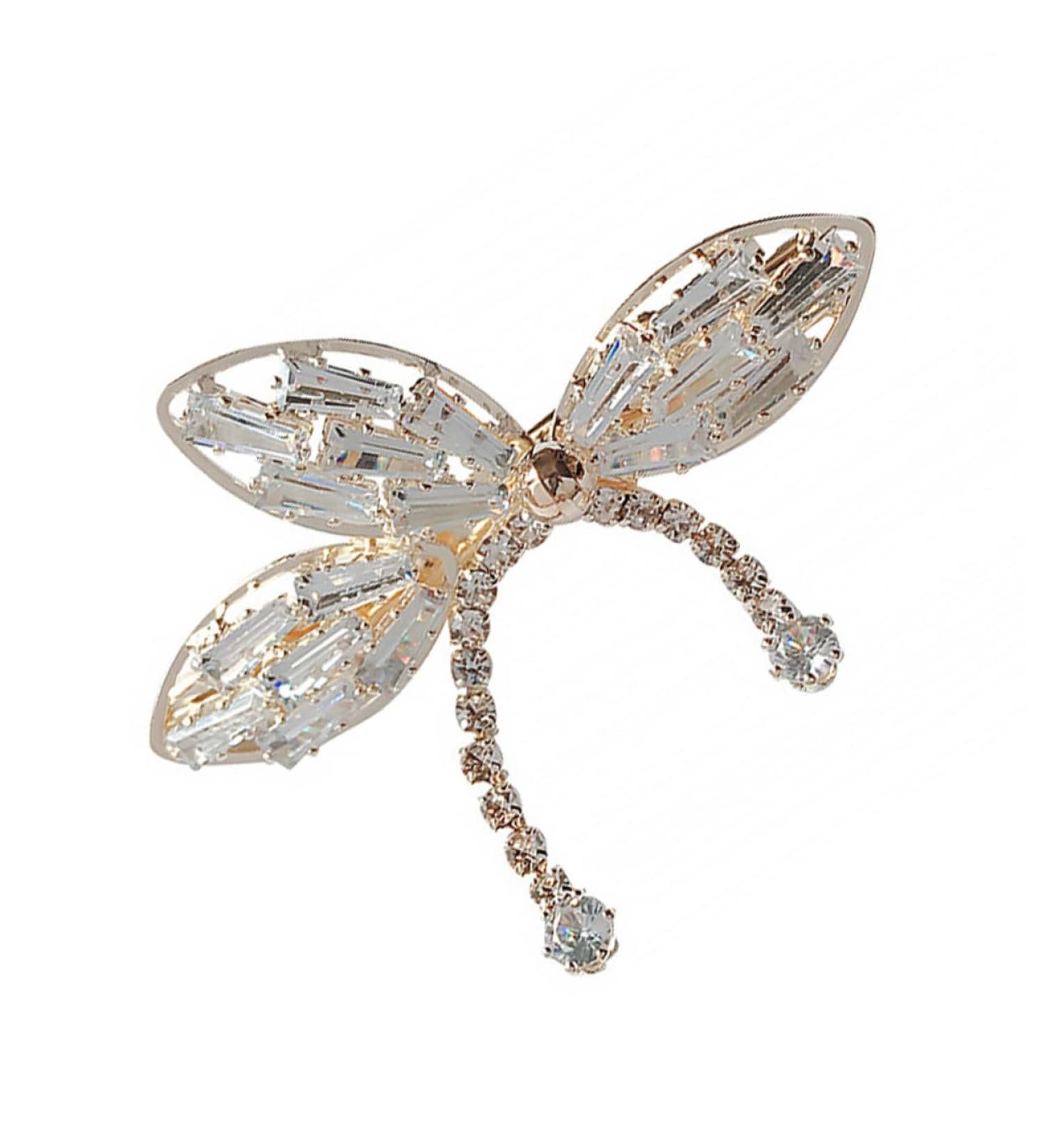 minkissy 1pc Hairpin Rhinestone Clip Women Hair Clip Fashion Non- Hair Clamps Party Headdress Rhinestone Headpiece Fashion Non-slip Hair Clamps Rhinestones Side Clip Delicate Miss - Buy Online on GoSupps.com