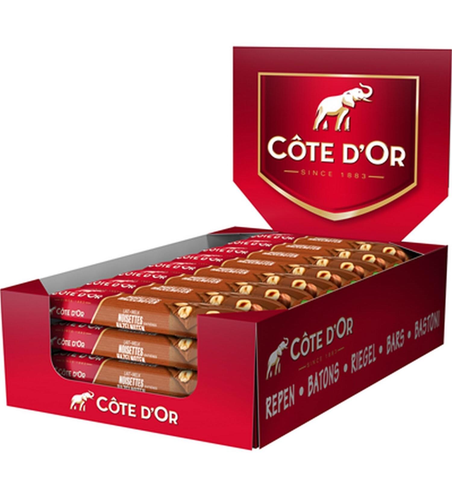 Côte D'Or Milk chocolate hazelnut bar 45 gx 32