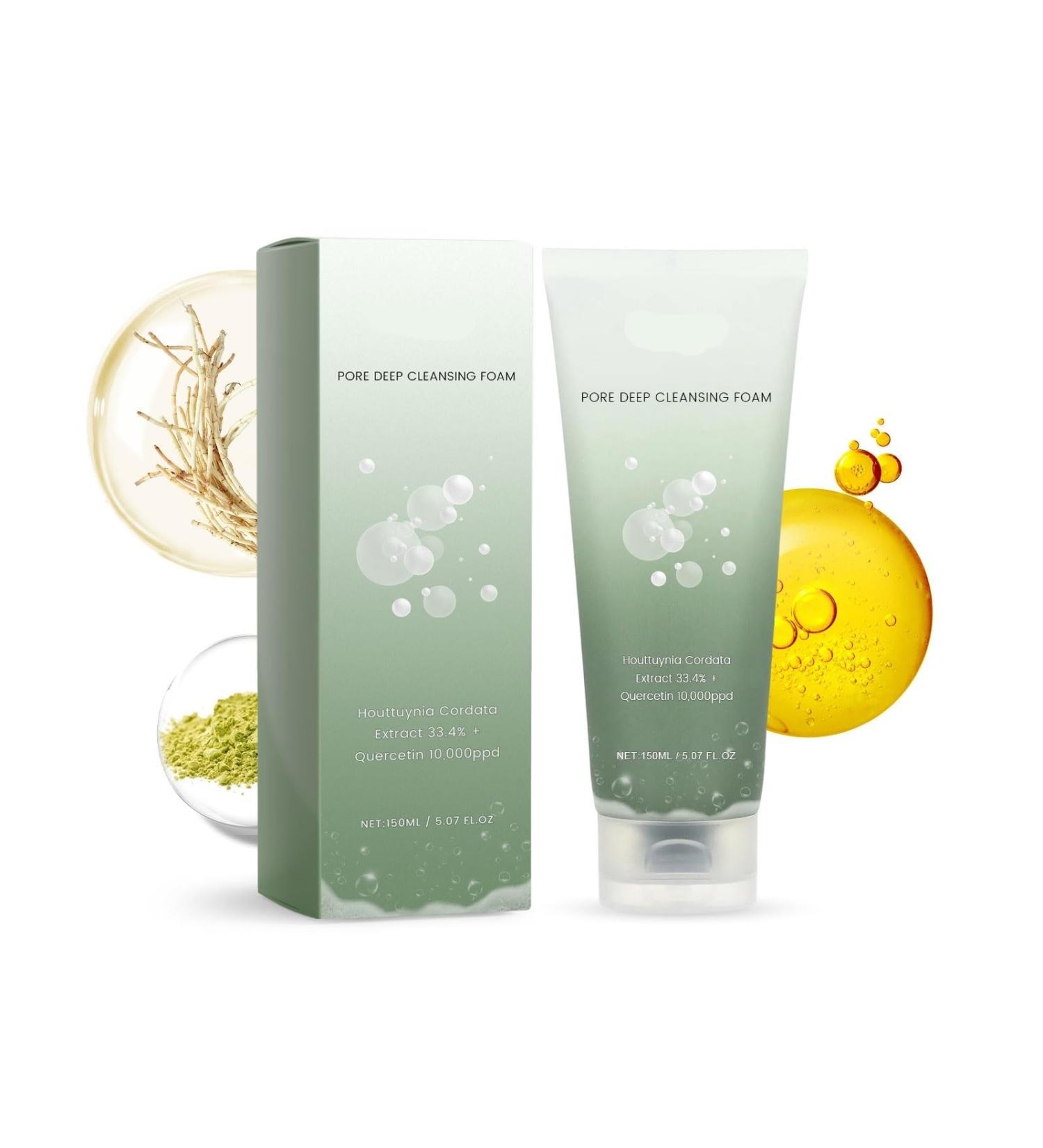 Nettoyant Visage Nettoyant For Les Pores - Nettoie En Profondeur claircit Et Hydrate Combat Les Marques D'acn Contr le Le S bum Pr vient La S cheresse(1PCS) 1 g (Lot de 1) - Buy Online on GoSupps.com