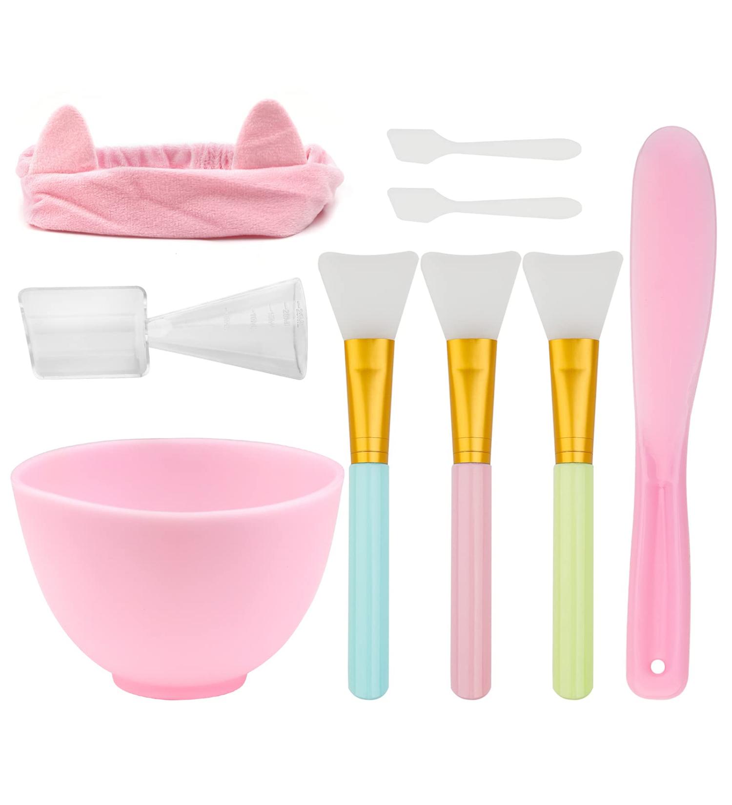 Premium Silicone Mask Brush Set for DIY Face Masks | Perfect for Skincare & Beauty - Buy Online on GoSupps.com