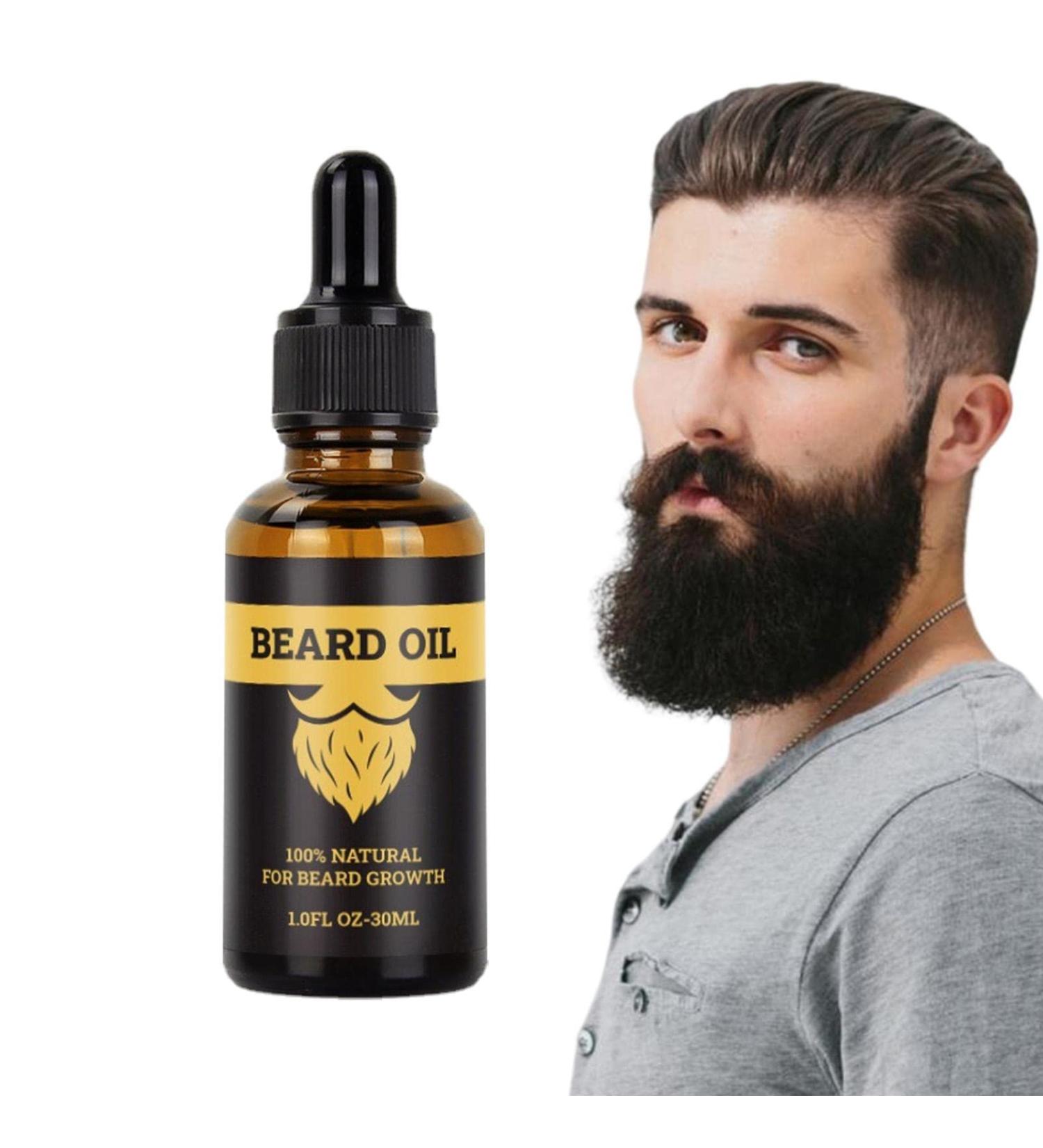 Beard Oil for Men - 30ml Organic Balm for Growth & Care | Smooth Moisture Conditioner - Buy Online on GoSupps.com
