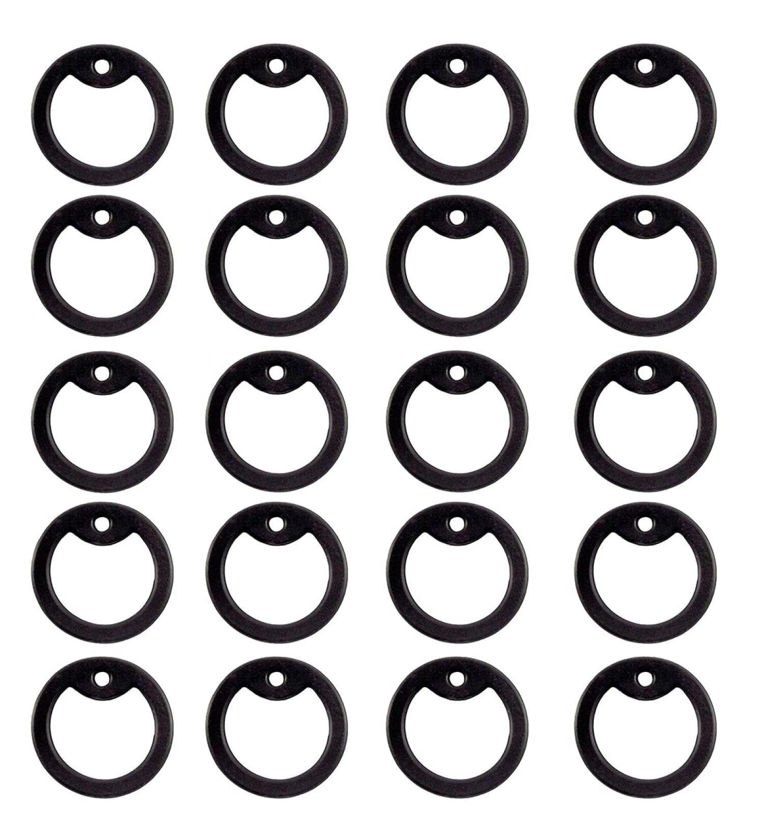 Buy Tomedeks 20Pcs Silicone Silencer Ring & Cover - Black Silicone Dog Brand | International Shipping Available - Buy Online on GoSupps.com