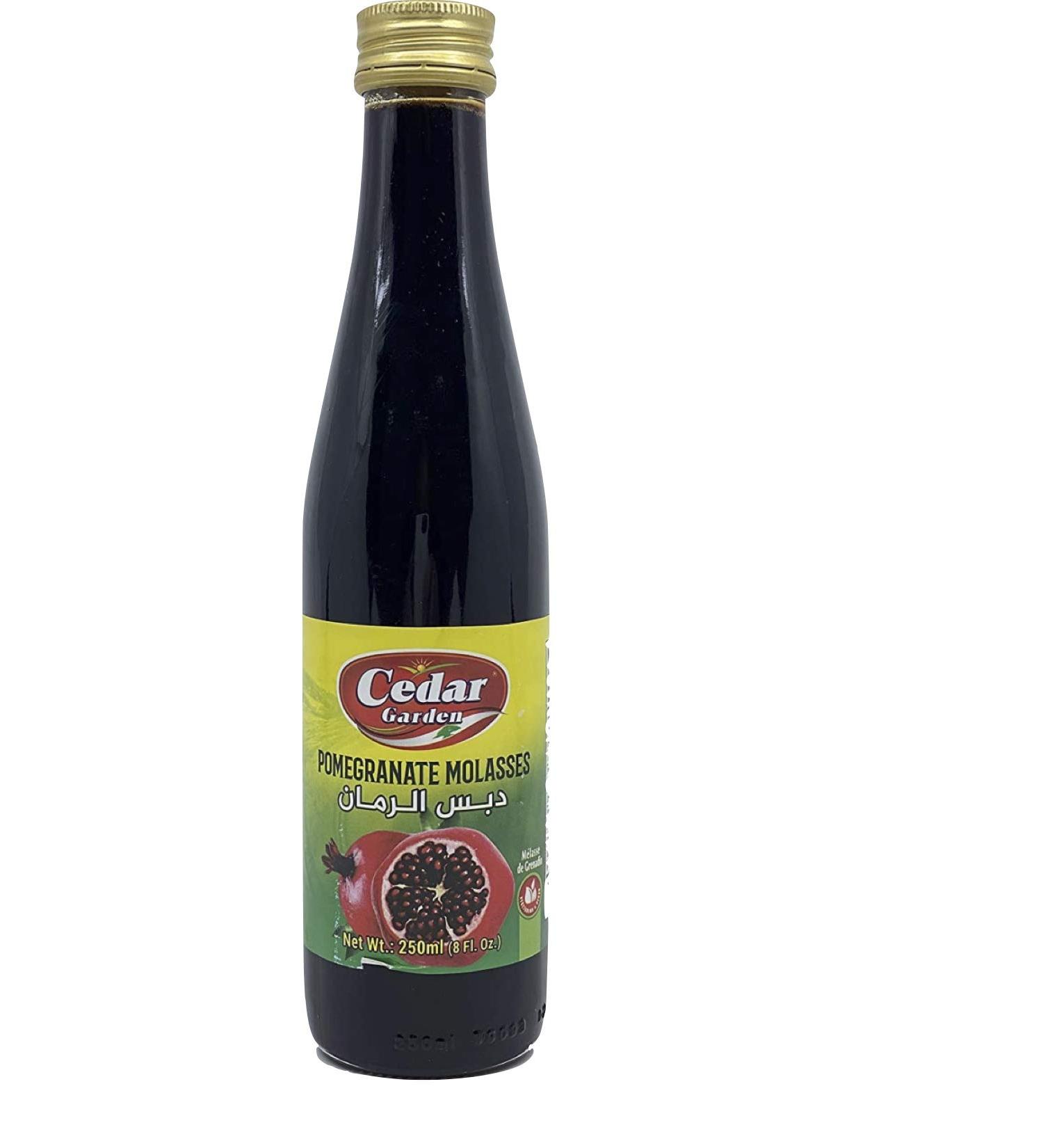 Cedar Garden Premium Pomegranate Molasses Extract 8 Fl. Oz. - Pure and Natural Flavor Enhancer - Buy Online on GoSupps.com