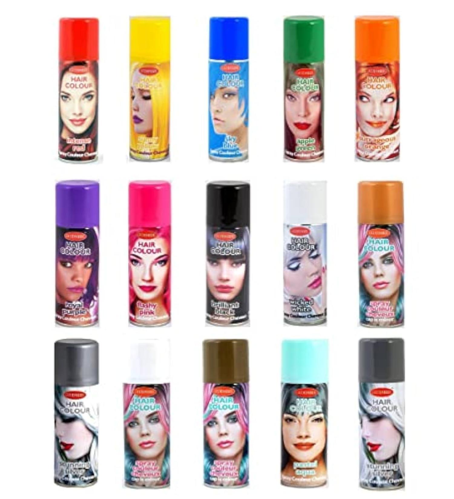 Smiffys Hair Colour Spray Blue 125ml - Buy Online on GoSupps.com