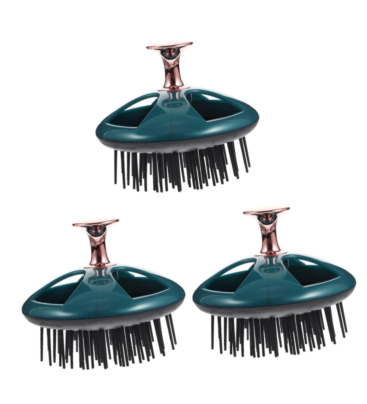 Magiclulu 3-in-1 Shampoo Comb & Scalp Massage Brush - Perfect for Home & Travel - Fleab Hair Wash Device | Buy Now! - Buy Online on GoSupps.com