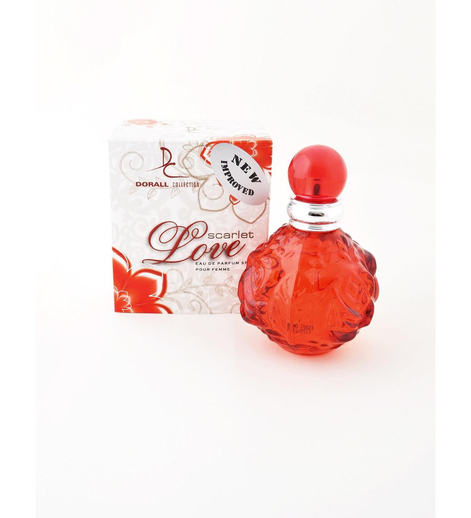 SCARLET LOVE BY DORALL COLLECTION PERFUME FOR WOMEN 3.3 OZ / 100 EAU DE PARFUM SPRAY