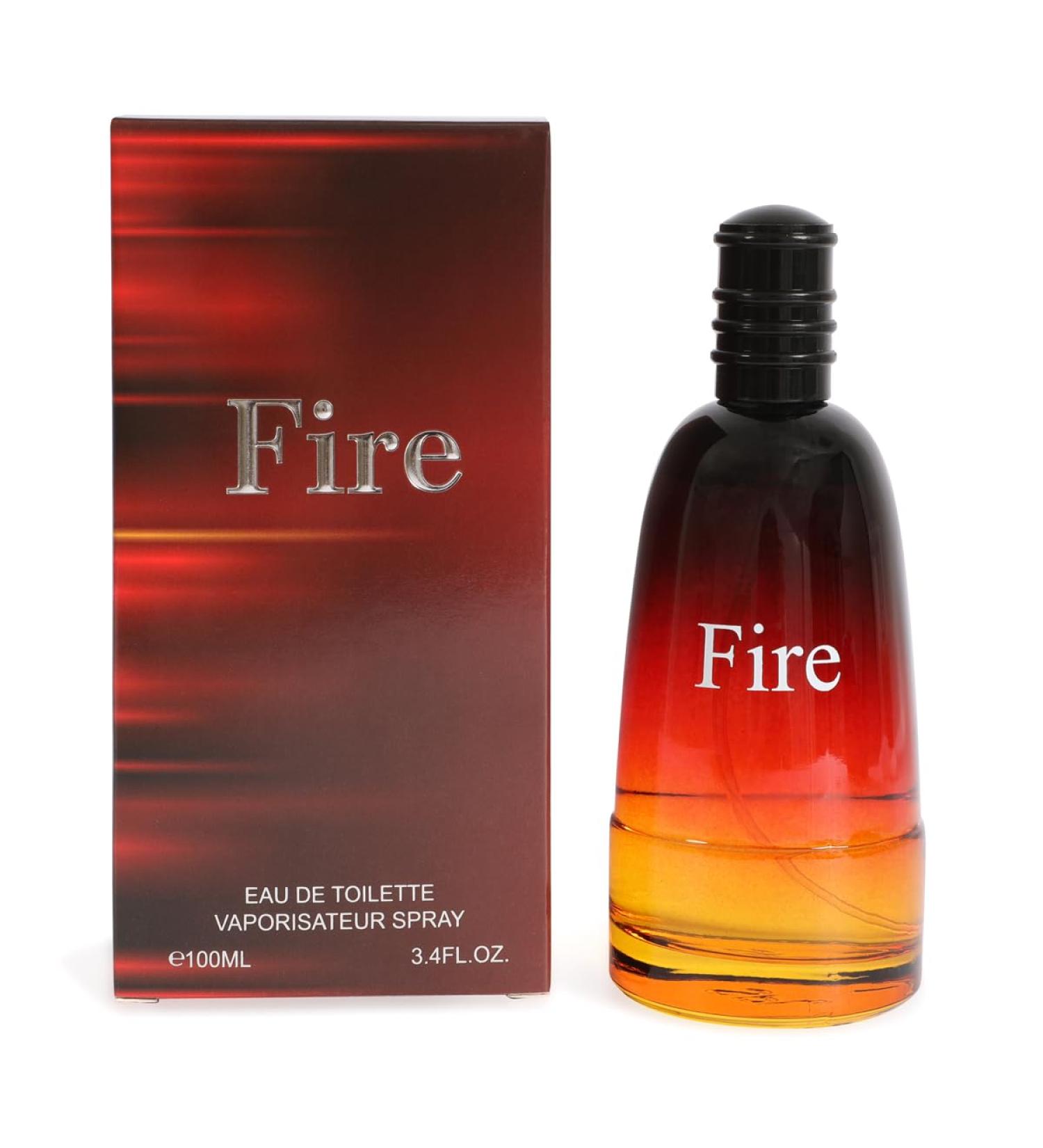 EBC PERFUME Fire Spray Cologne - Eau De Toilette for Men - 3.4 fl.oz