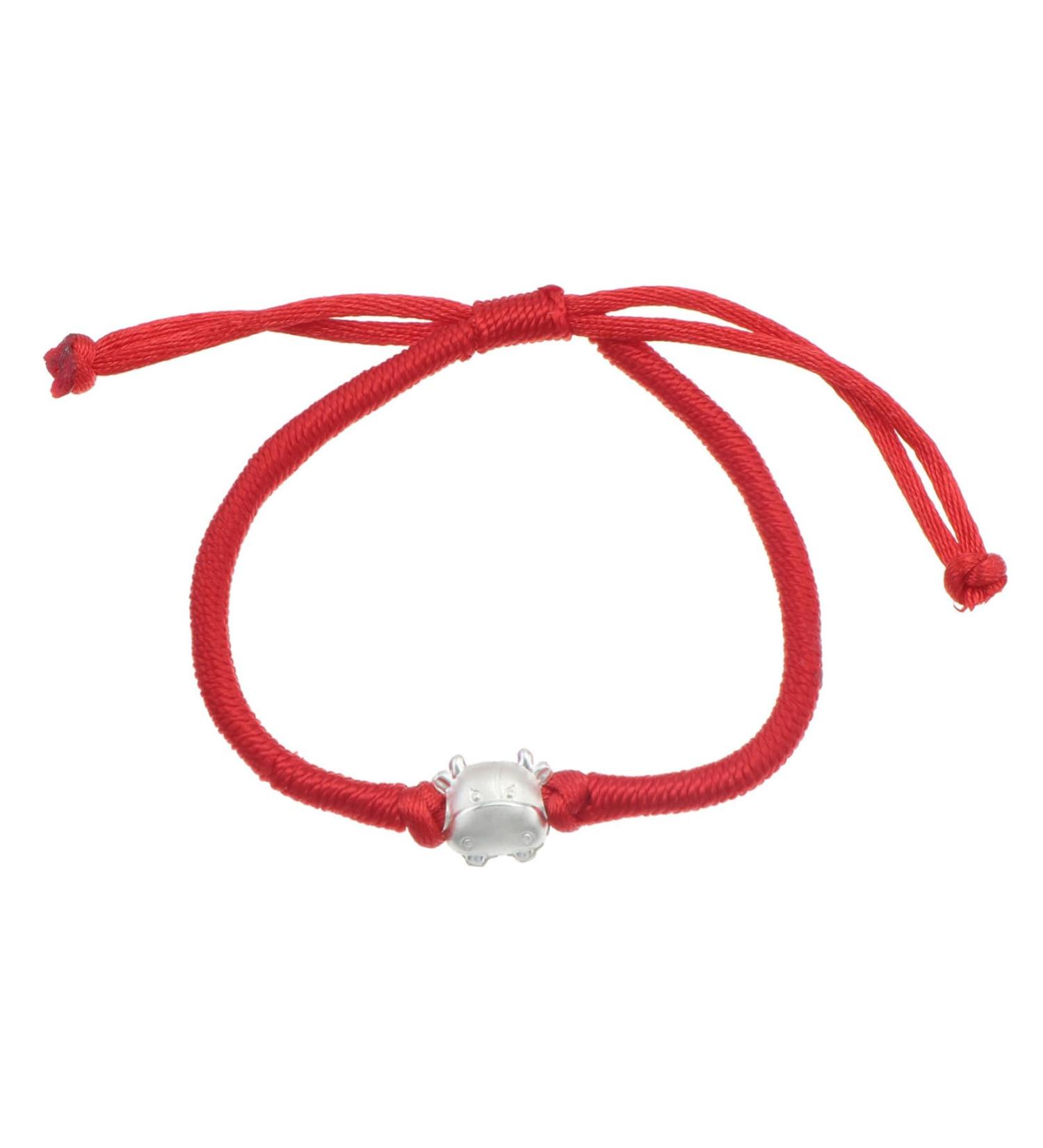 PRETYZOOM 2pcs Year of The Ox Bracelet Fengshui Bracelets Rope Bracelet 2020 New Year Wrist Jewelry 2020 New Year Jewelry Gift Handmade Jewelry Silver Red Rope Bracelet China Three 21x1.3cmx2pcs As Shownx2pcs - Buy Online on GoSupps.com