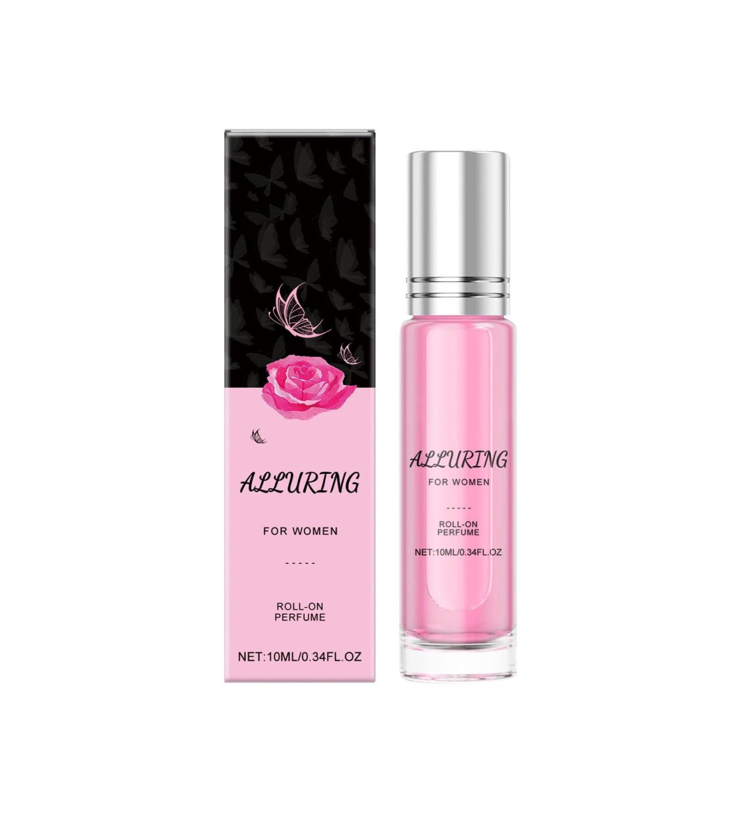 Pheromones Perfumes for Women - Eau de Parfum Personal Roller Ball Perfume Long Lasting Charming Portable Dating Perfume Attractive to the Opposite Sex(0.5 fl.oz/15ml) Pink-Rose - Buy Online on GoSupps.com