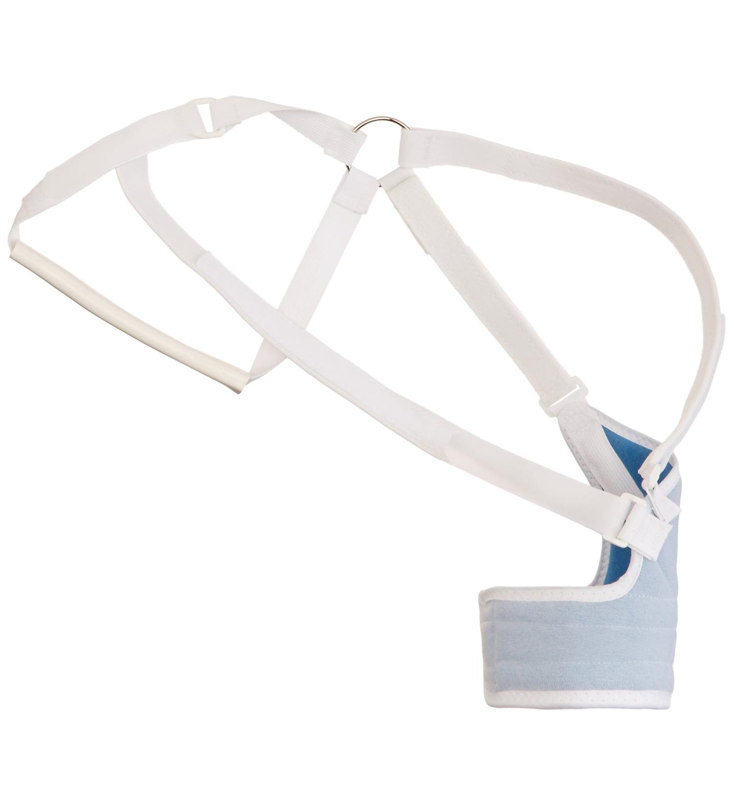 Sammons Preston Rolyan Original Hemi Shoulder Sling for Left Arm - Comfortable & Adjustable Elastic Straps (Medium/Long - Buy Online on GoSupps.com