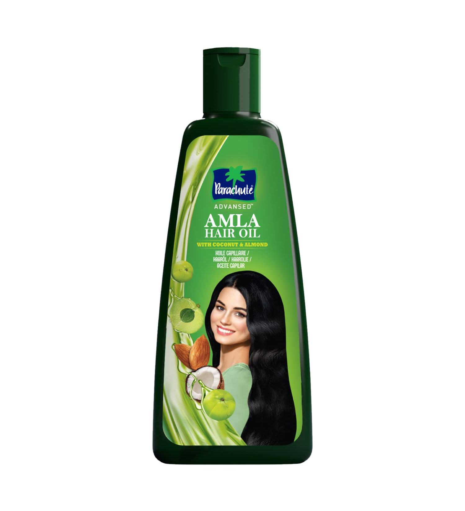 Parachute Advansed Amla Hair Oil with Coconut & Almond 190ml | For All Hair Types - Buy Online on GoSupps.com
