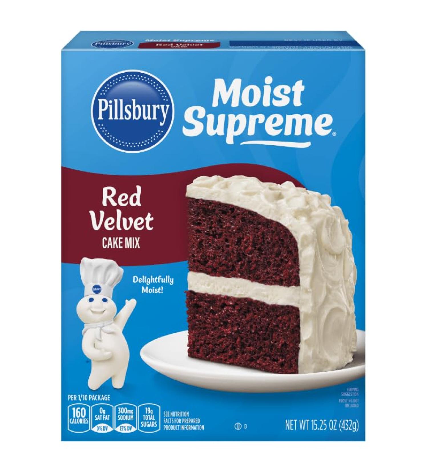 Pillsbury Moist Supreme Red Velvet Cake Mix - Buy Online on GoSupps.com