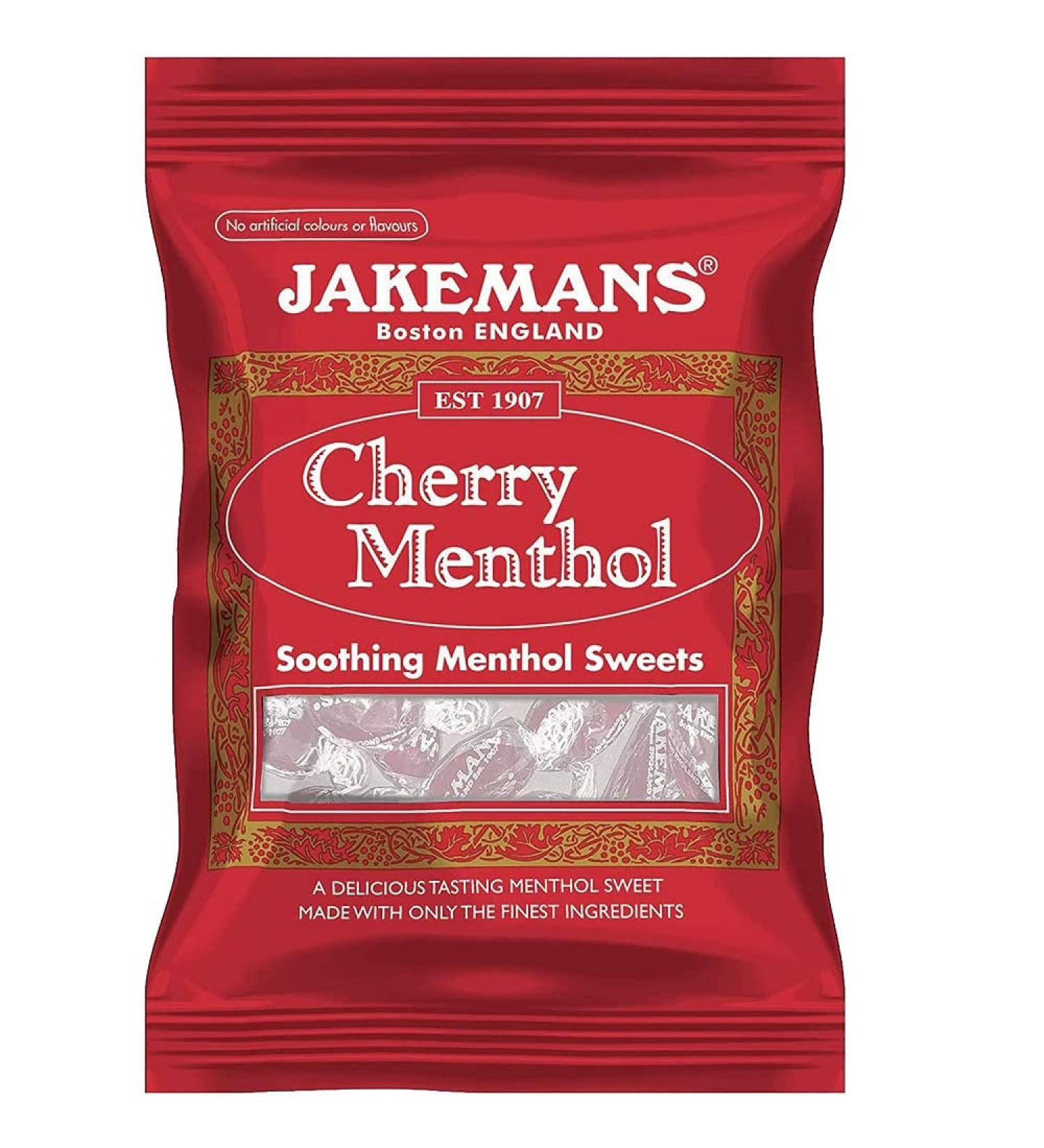 Jakemans Chrry Menthol (Jakemans Berry Menthol) (Pack of 4) - Buy Online on GoSupps.com