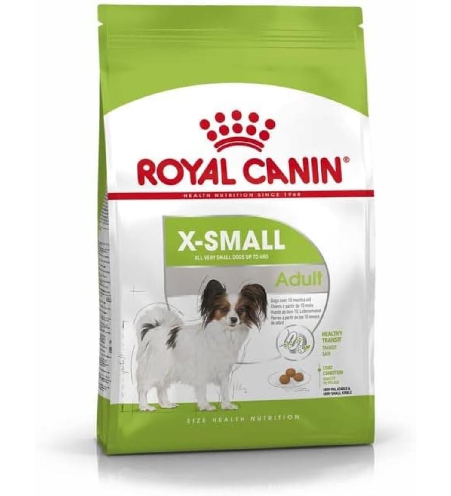 Royal Canin X-Small Dry Adult Dog Food 1.5kg - Buy Online on GoSupps.com