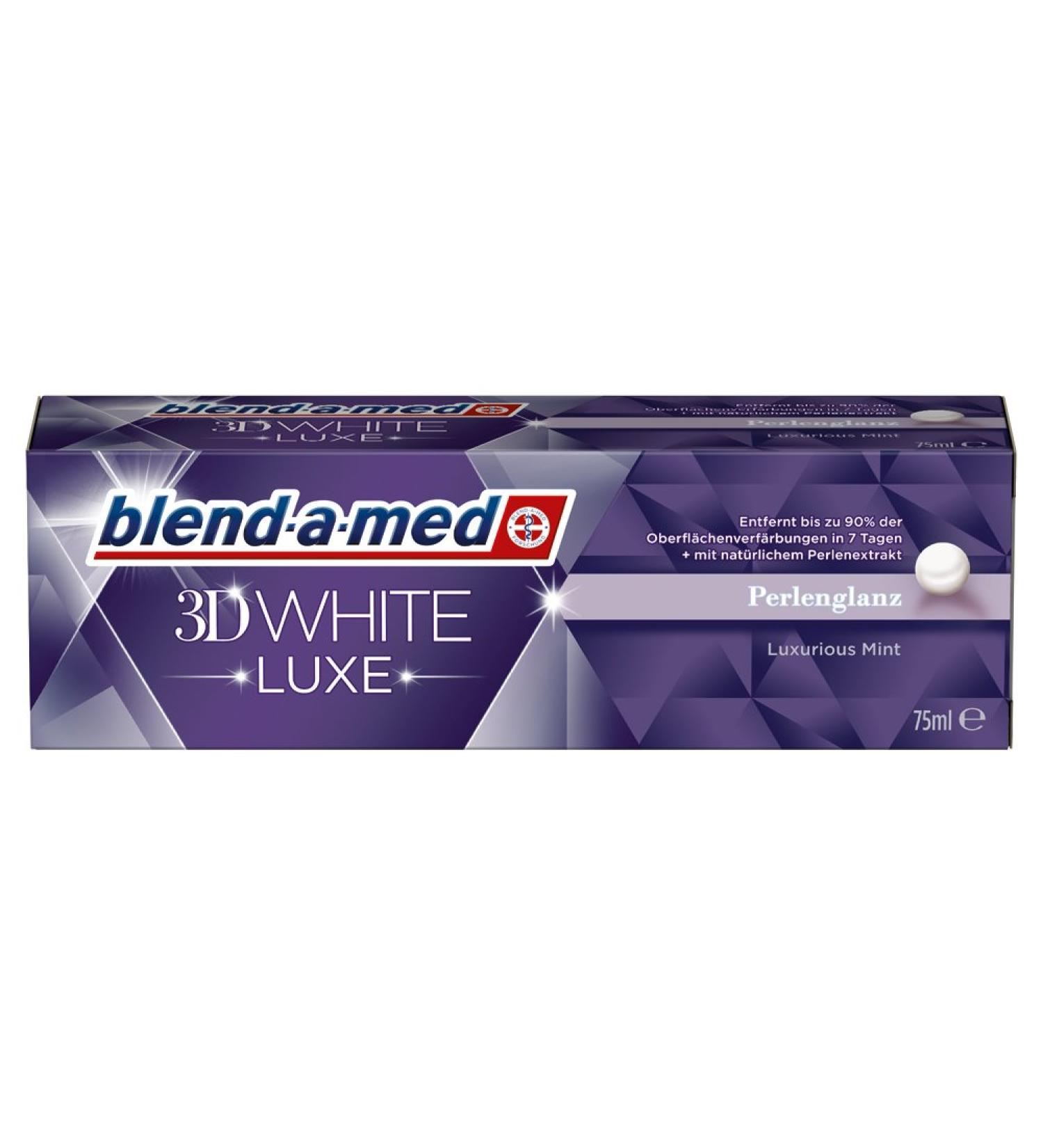 blend-a-med Toothpaste 3D White Luxe Pearl Shine Pearl Shine Toothpaste 2-pack (2 x 75 ml) Luxe Pearl Shine