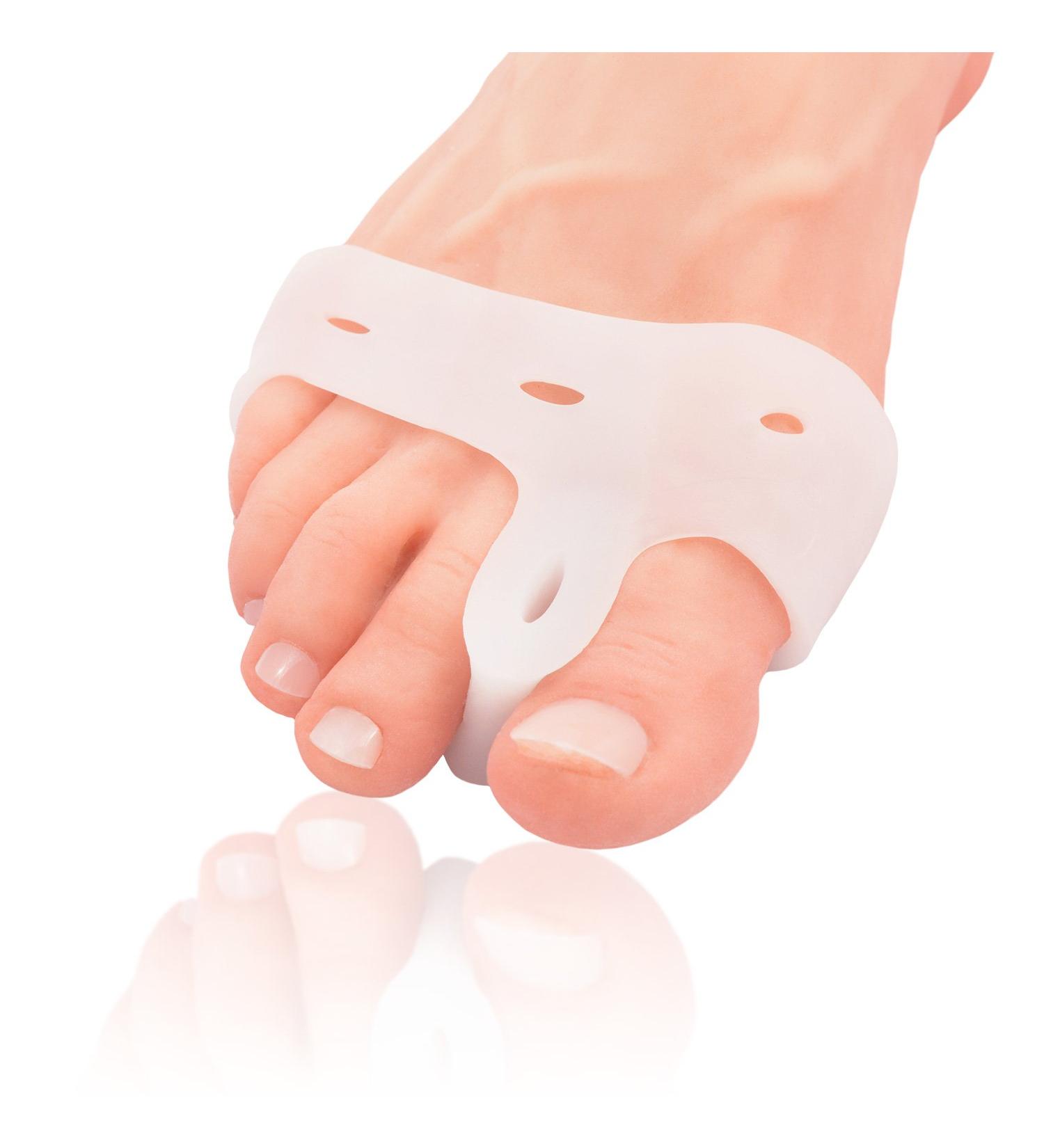 Dr. Frederick's Original Bunion Pad & Toe Spacer - 2-Piece Set for Pain Relief - Soft Gel Separators for Bunions & Tailor's Bunions - Heavy Duty - One Size Fits All - Buy Online on GoSupps.com