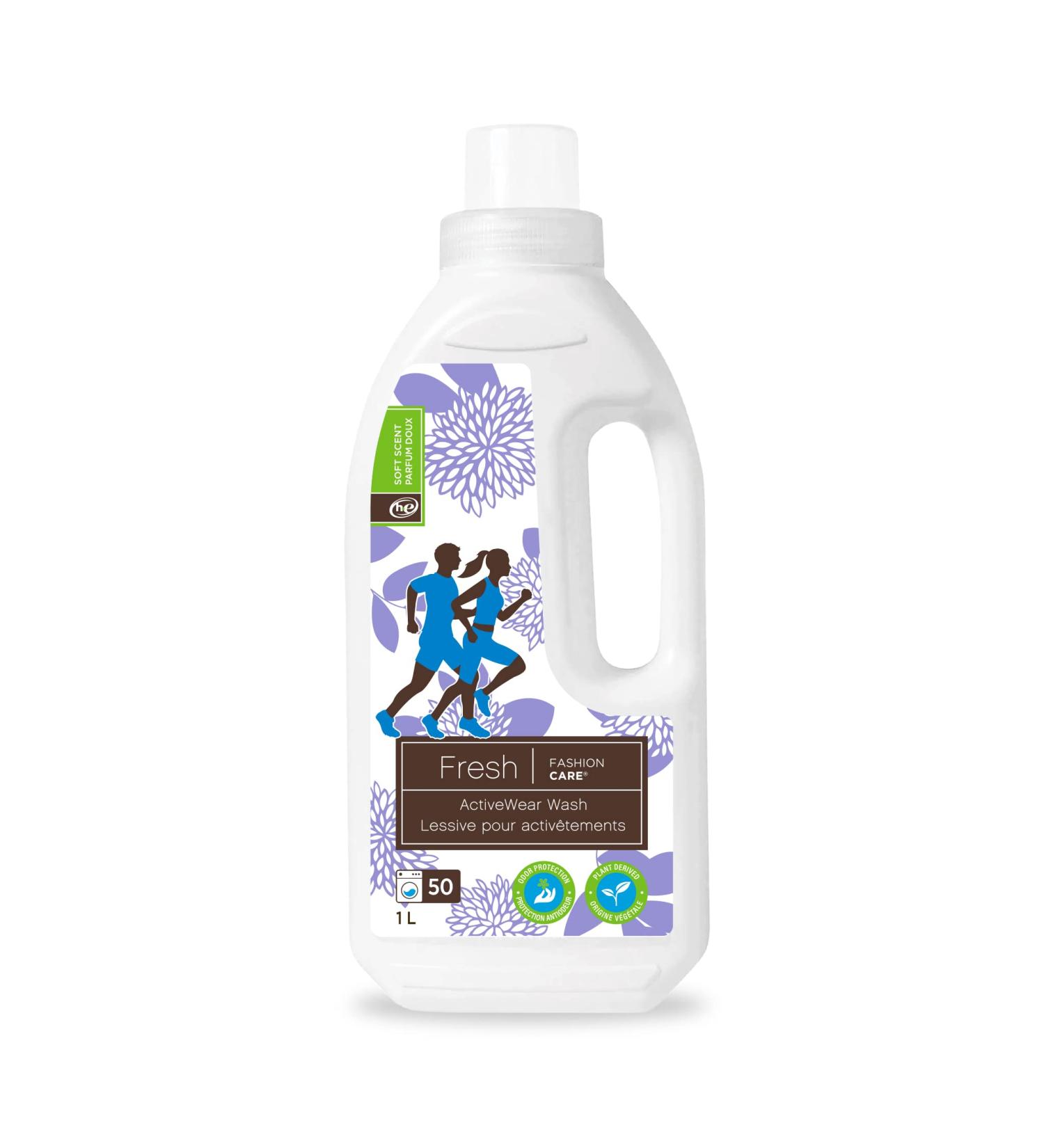 Fashion Care Fresh Sport Wear Laundry Liquid Detergent Yoga Wear Wash All Natural Laundry Detergent HE Laundry Detergent Liquid for Activewear Laundry Solution for Sweaty Workout Clothes 1000 ml 1 l (Pack of 1) - Buy Online on GoSupps.com