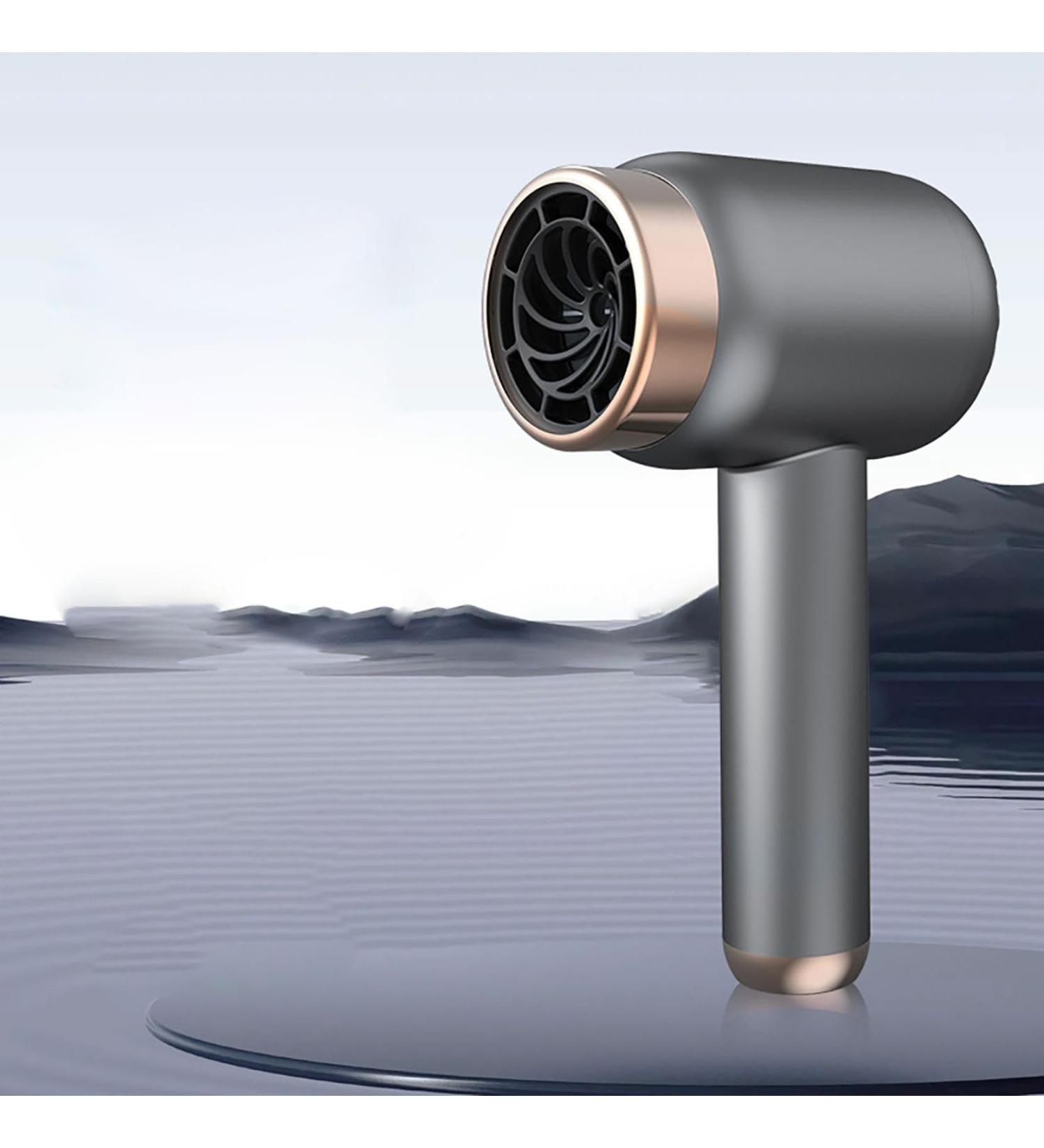 Ionic Cordless Hair Dryer 1000W Three-Speed Hair Dryer Rechargeable Blow Dryer w/Hot & Cold Air Fast Drying Low Noise Travel Hairdryer Home Travel Salon Use (Grey) - Buy Online on GoSupps.com