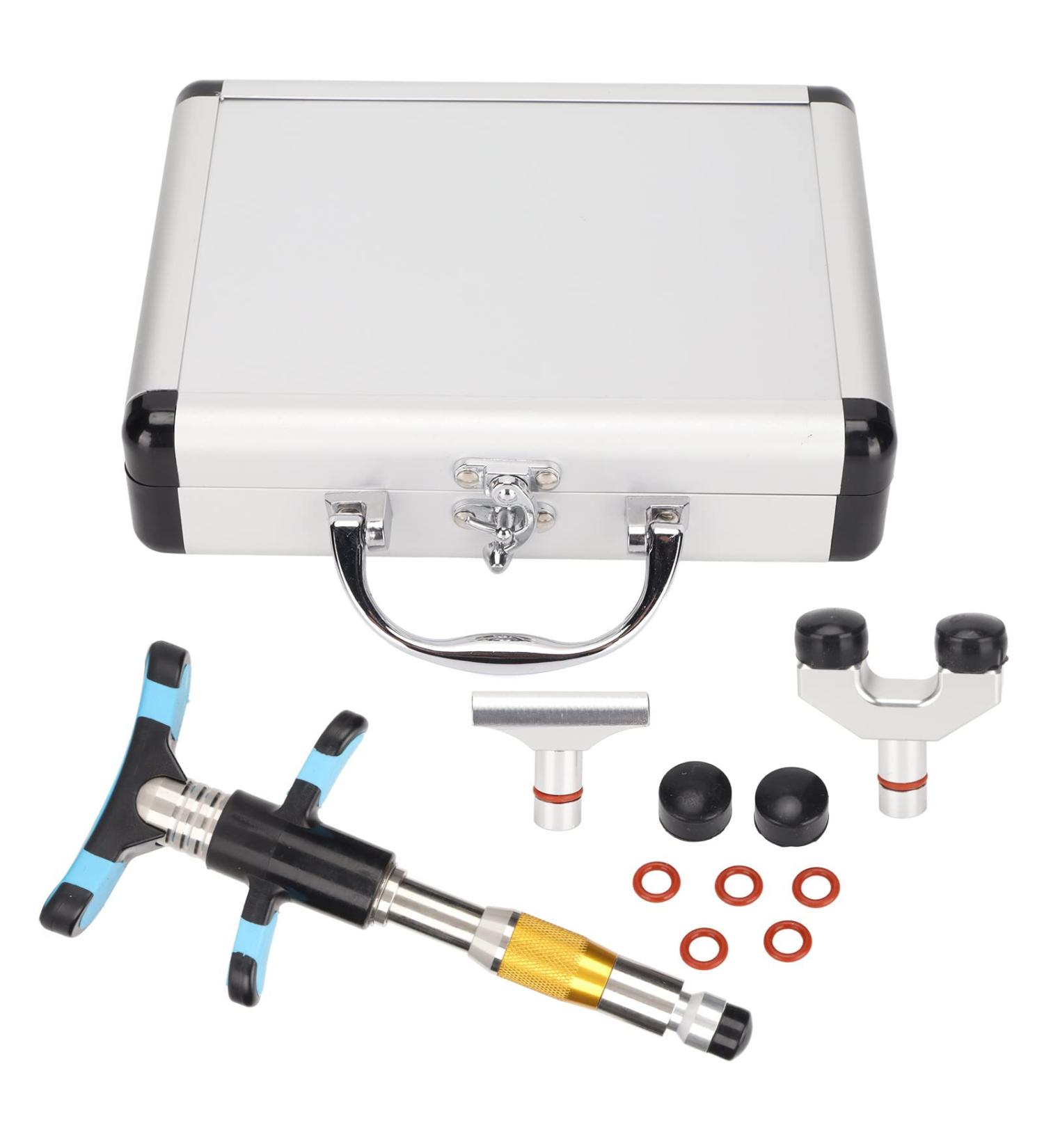 Adjustable Manual Chiropractic Tool | Professional Massage Device for Vertebral Alignment | Gold Activator 10 Course Treatment - Buy Online on GoSupps.com