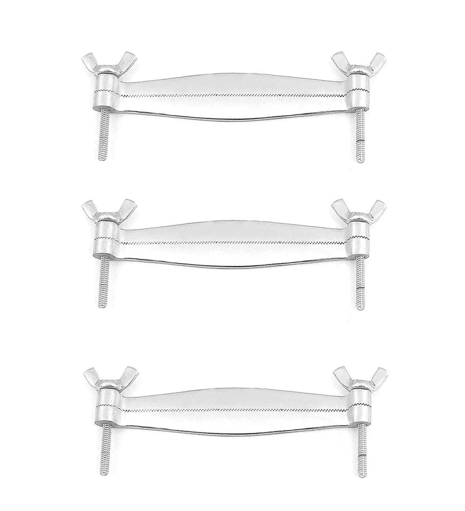 OdontoMed2011 3 Pcs Veterinary Ear Clamps 5.5" for Docking Dog Stainless Steel ODM