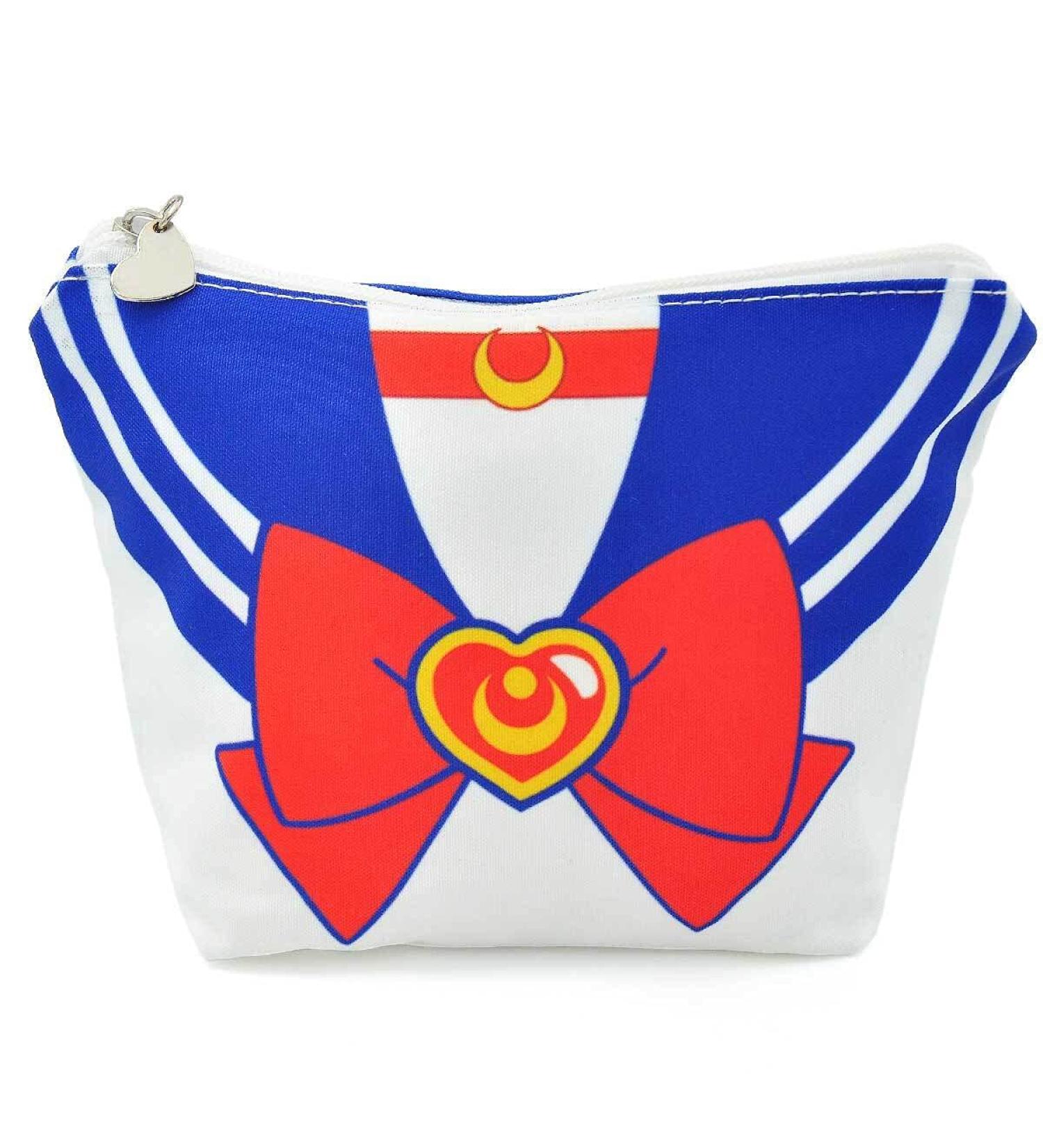Usagi Tsukino Sailor Anime Cosmetic Bag | School Uniform Design | Perfect for Fans | International Shipping - Buy Online on GoSupps.com
