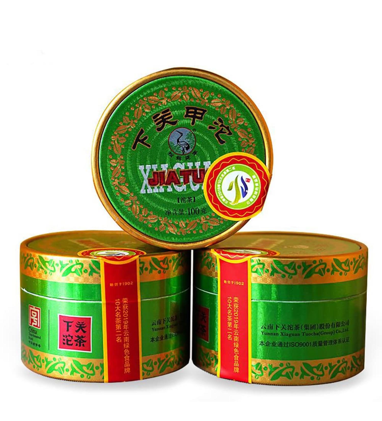 Pu-erh tea 2020 Jiatuo 100g*4 Raw - Buy Online on GoSupps.com