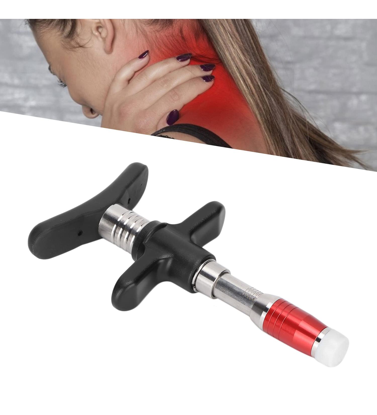 Tmishion Portable Scoliosis Setting Tool - 10 Steps Spine Massage Device for Muscle Relaxation (Red) | Adyster Vertebral Column Activator - Buy Online on GoSupps.com